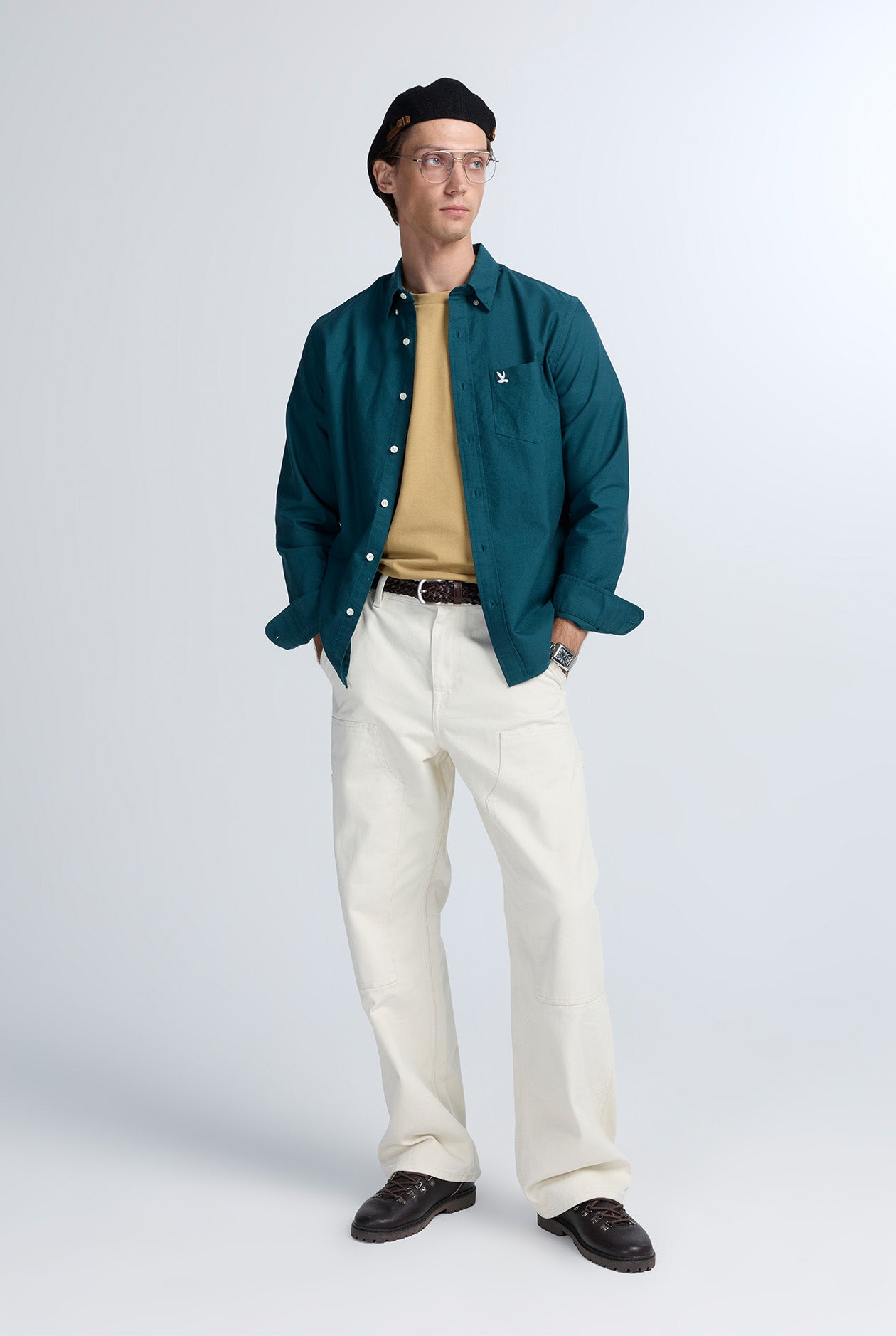 SIGNATURE BIRD LOGO LONG-SLEEVE SHIRT