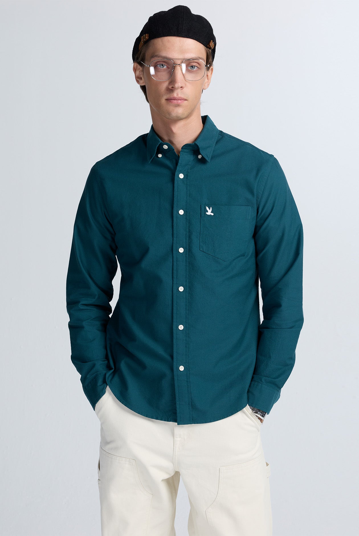 SIGNATURE BIRD LOGO LONG-SLEEVE SHIRT