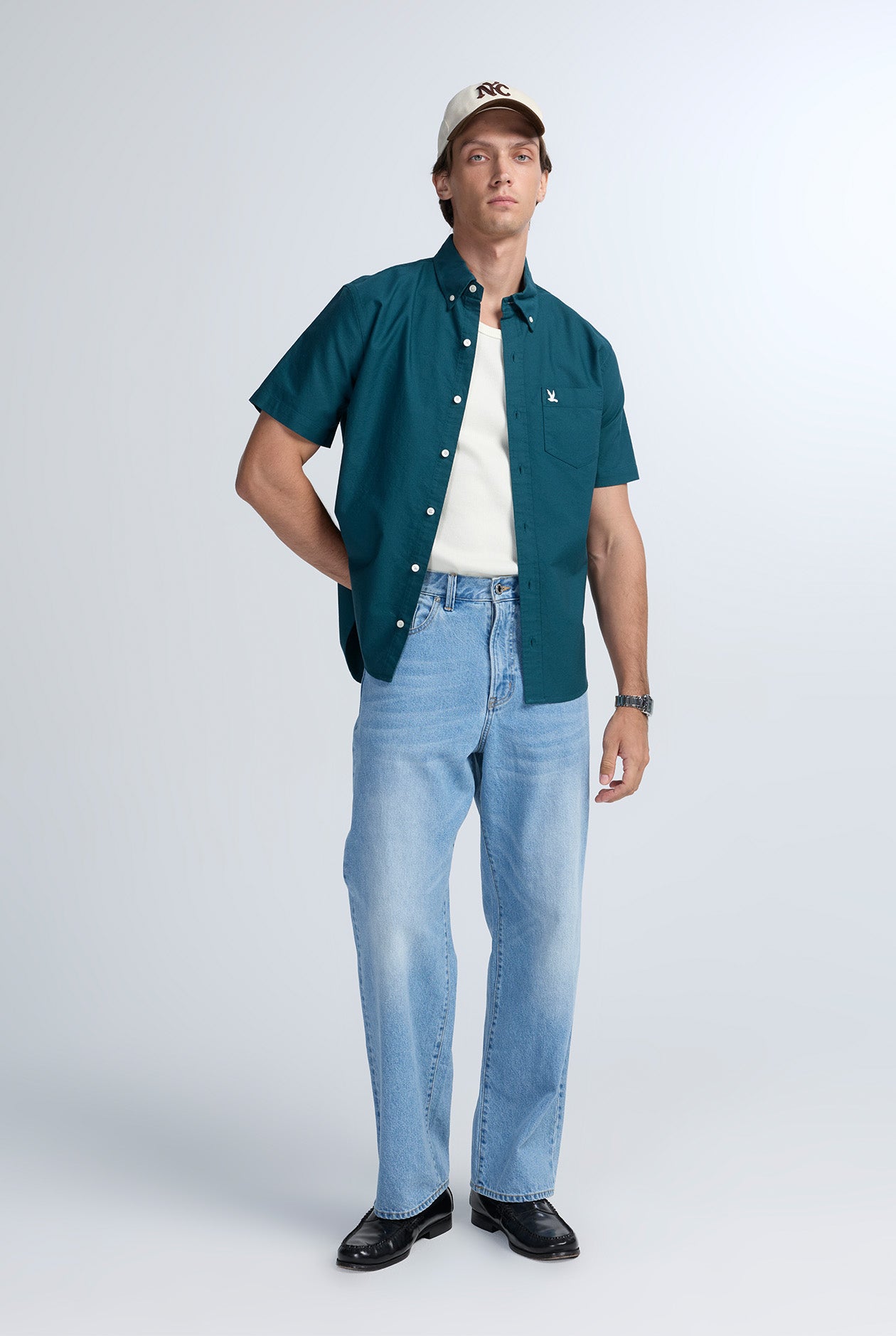 SIGNATURE BIRD LOGO SHORT-SLEEVE SHIRT