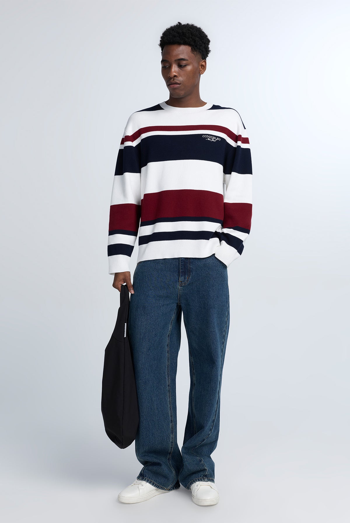 RELAXED STRIPE SWEATER