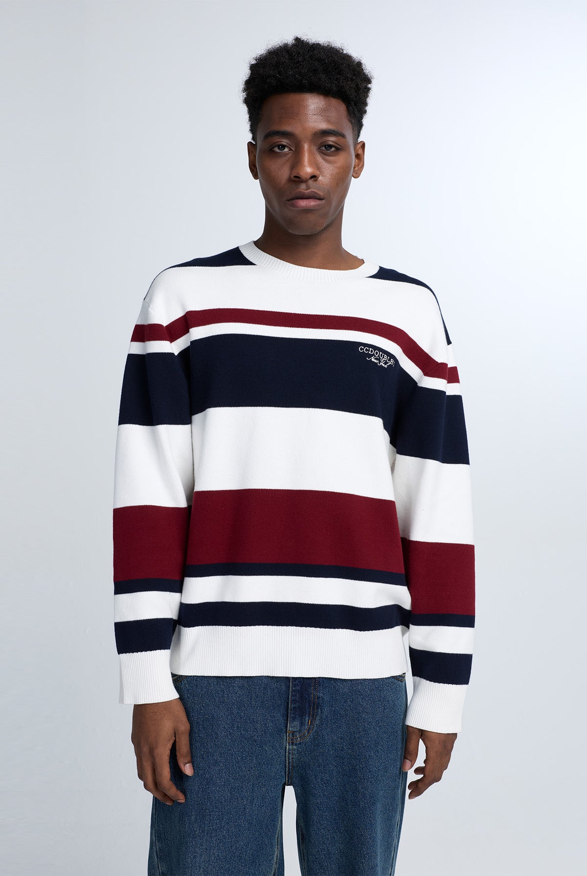 RELAXED STRIPE SWEATER