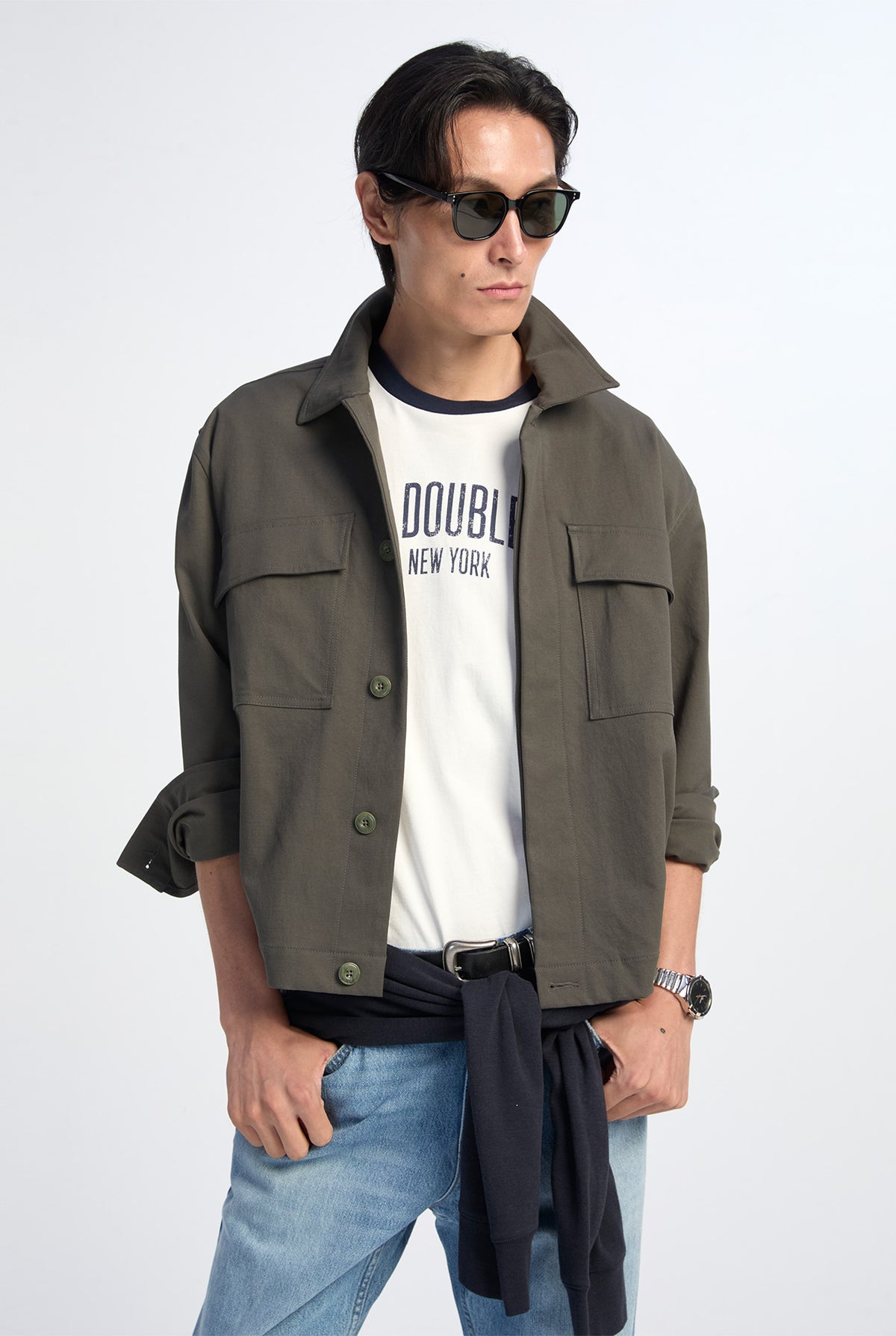 CC DOUBLE O LOGO RINGER TEE