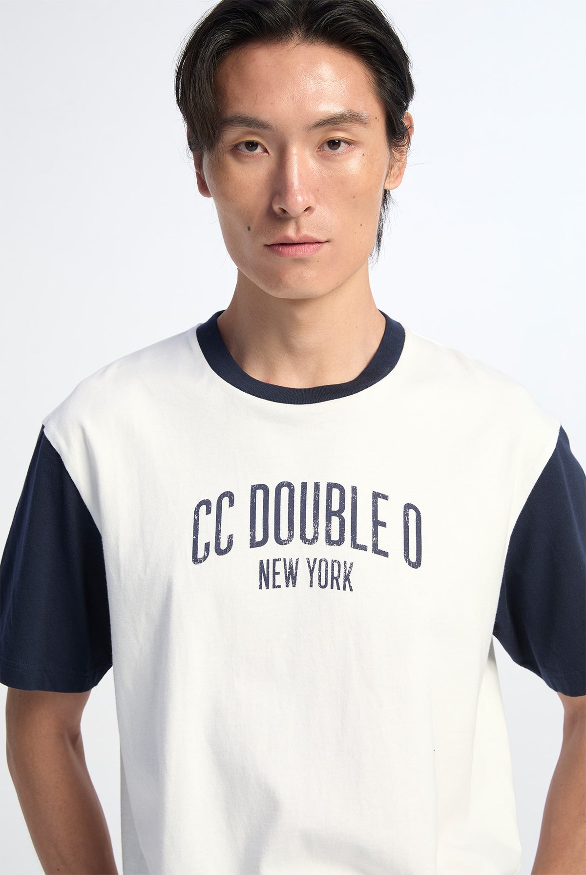 CC DOUBLE O LOGO RINGER TEE