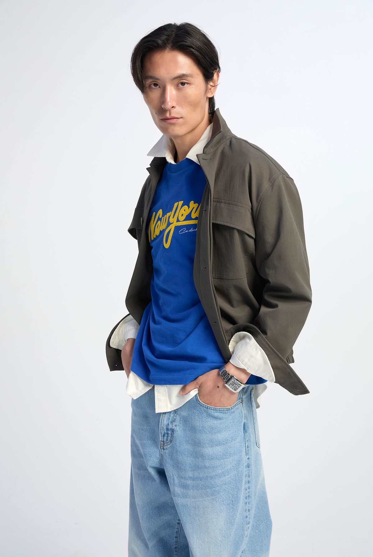 NEW YORK SCRIPT GRAPHIC TEE