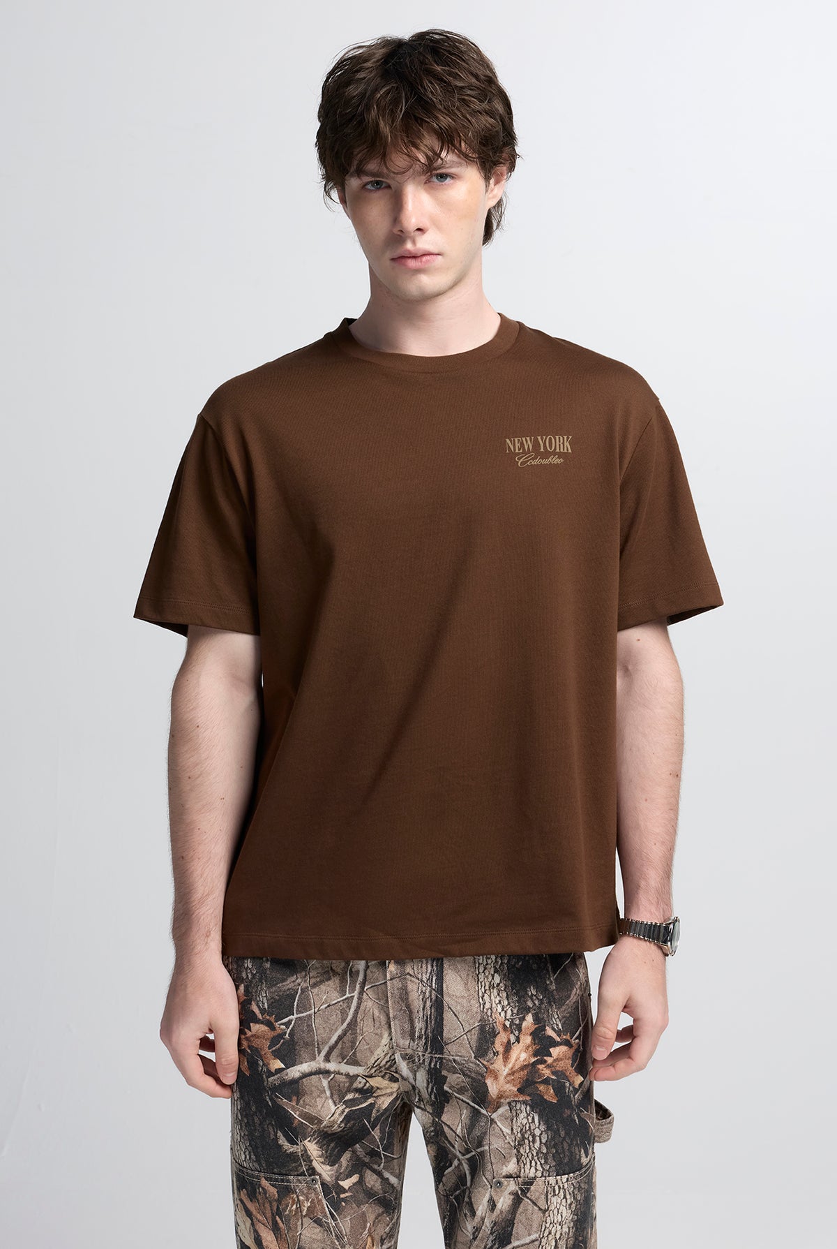 CC DOUBLE O NEW YORK RELAXED TEE
