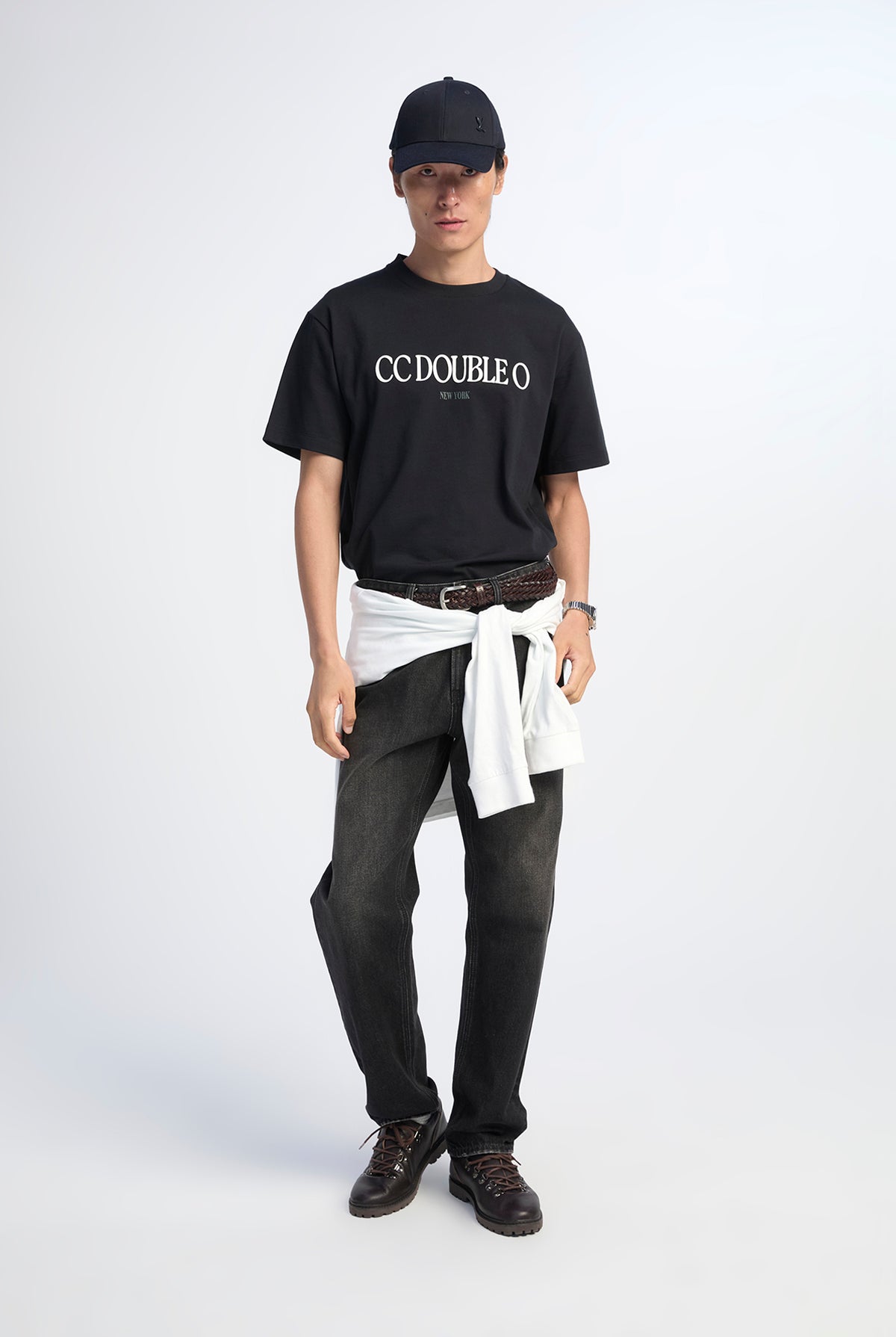 CC DOUBLE O MANHATTAN BACK PRINT TEE