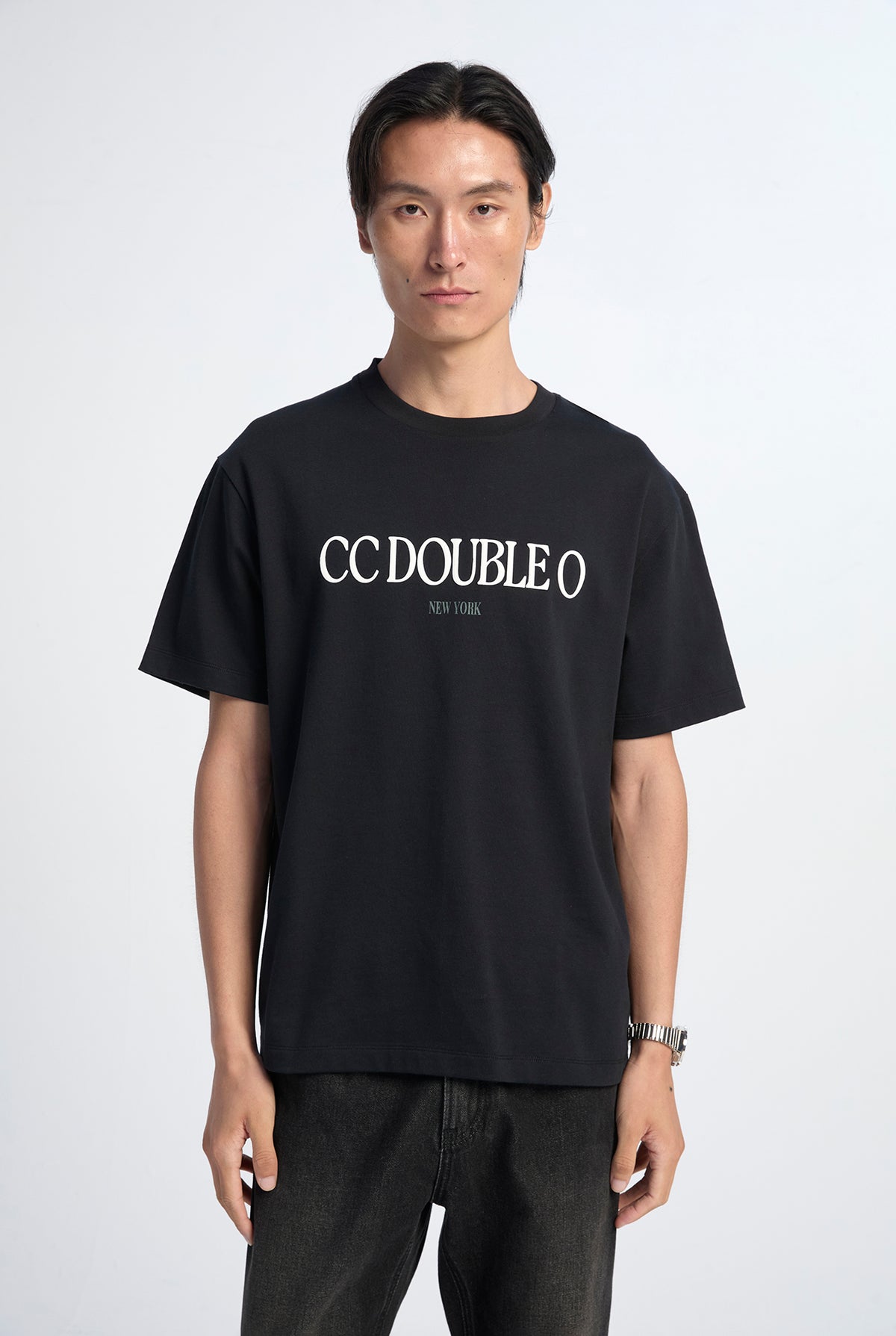 CC DOUBLE O MANHATTAN BACK PRINT TEE