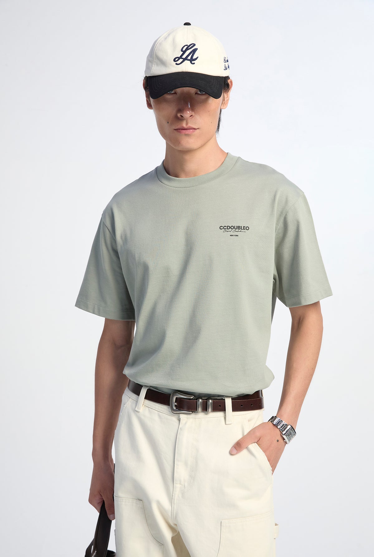 CC DOUBLE O ESSENTIAL RELAXED TEE