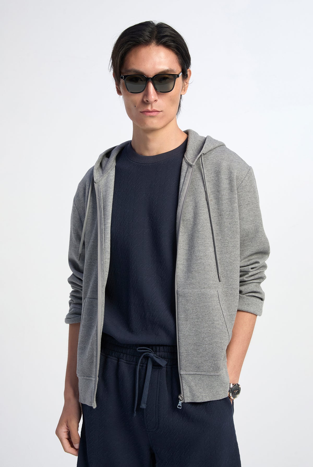 JACQUARD PATTERNED TEE