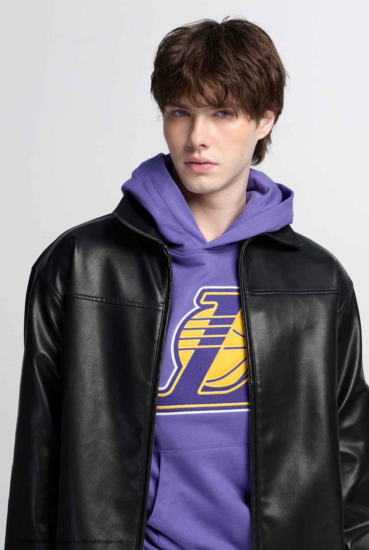 NBA LOS ANGELES LAKERS LOGO HOODIE