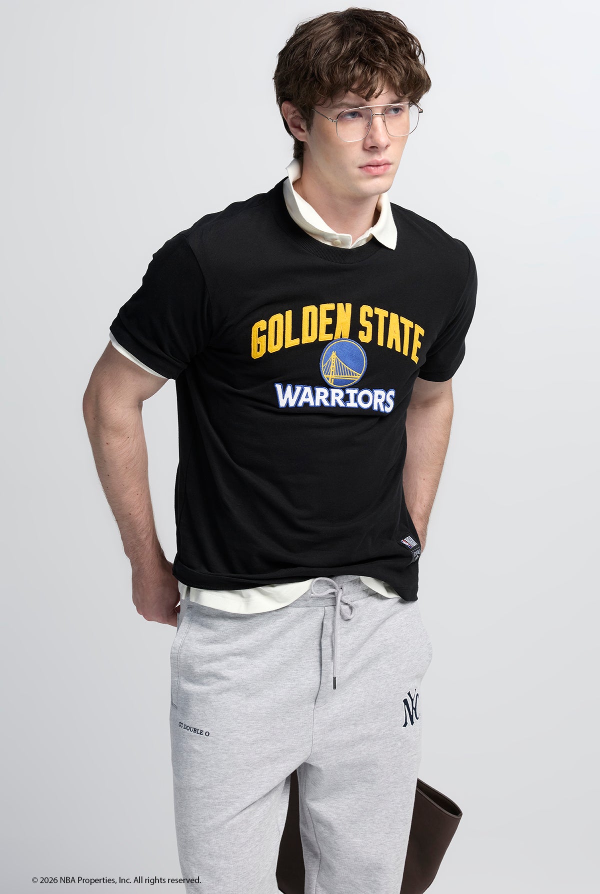 NBA GOLDEN STATE WARRIORS LOGO TEE