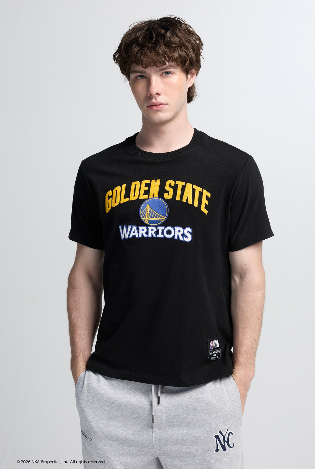 NBA GOLDEN STATE WARRIORS LOGO TEE