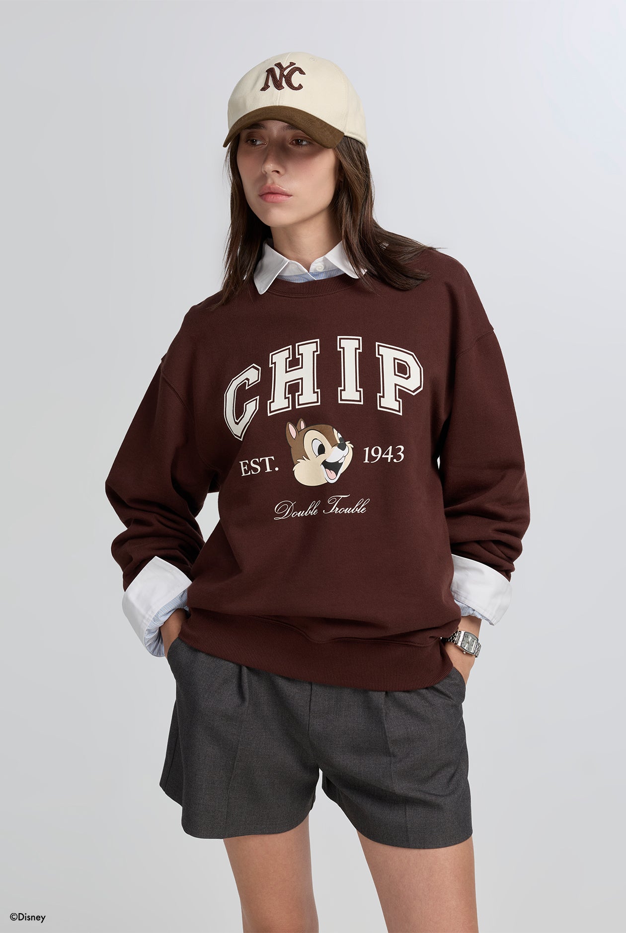 CHIP VINTAGE WASH SWEATSHIRT