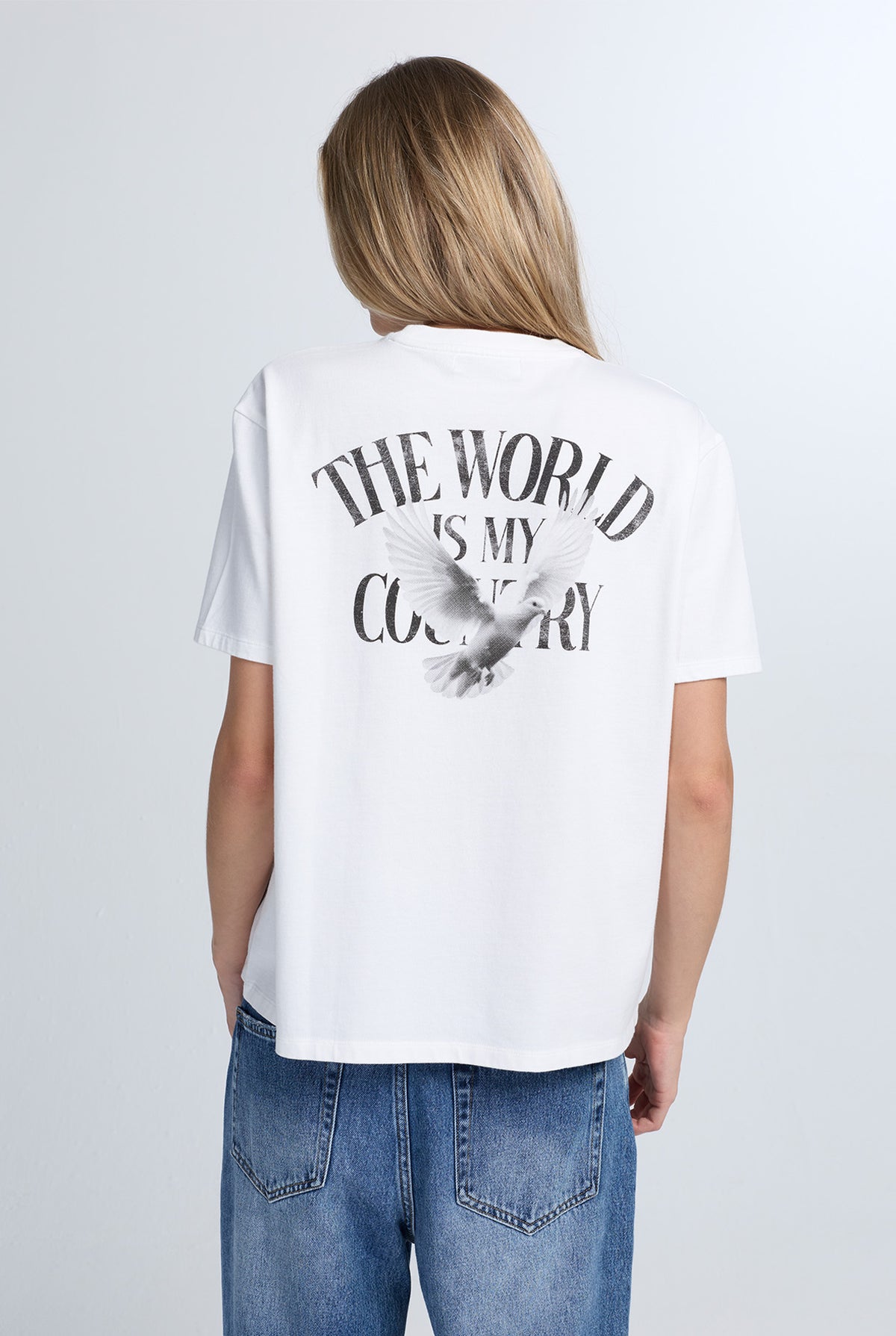 UNISEX BACK GRAPHIC T-SHIRT