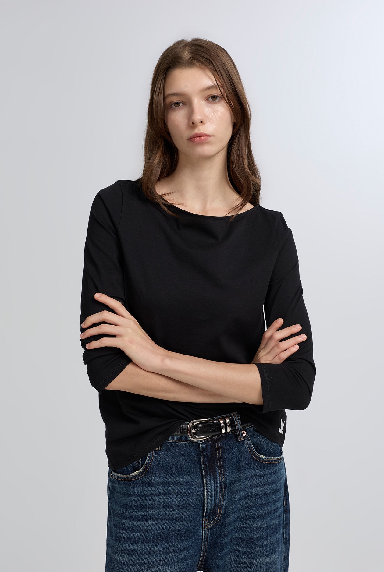 REGULAR FIT 3/4 SLEEVE TEE