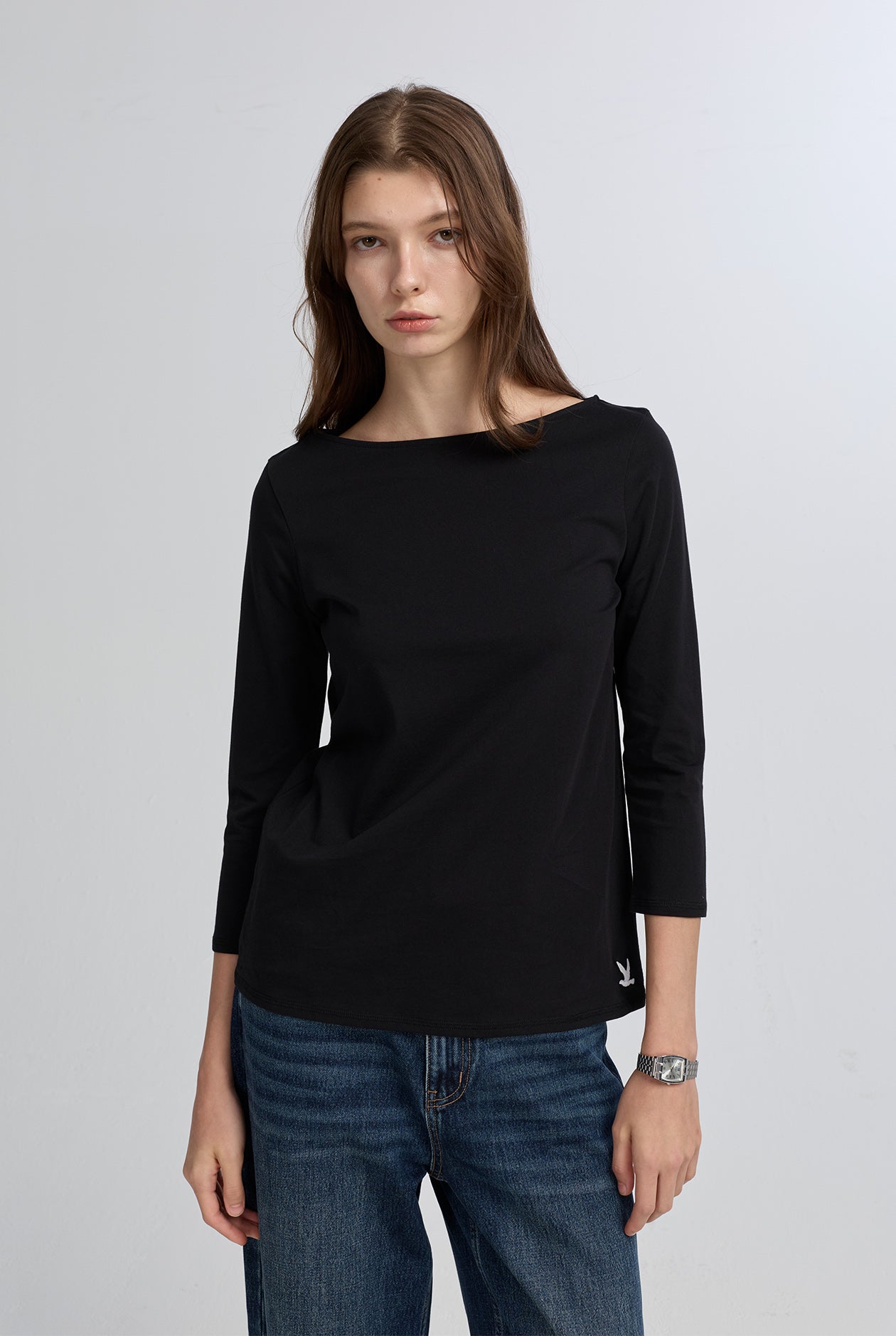 REGULAR FIT 3/4 SLEEVE TEE
