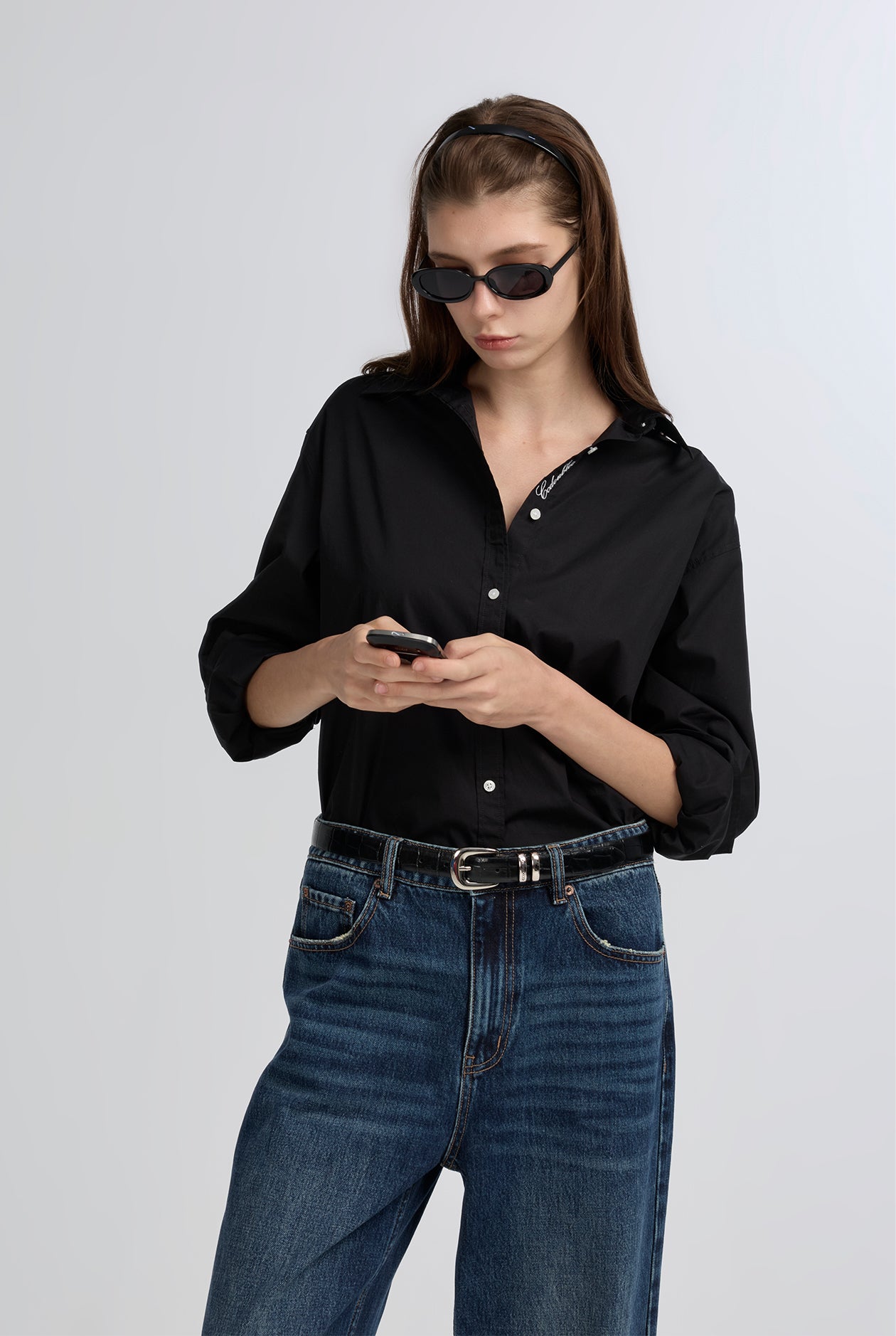 OVERSIZED FIT POPLIN SHIRT