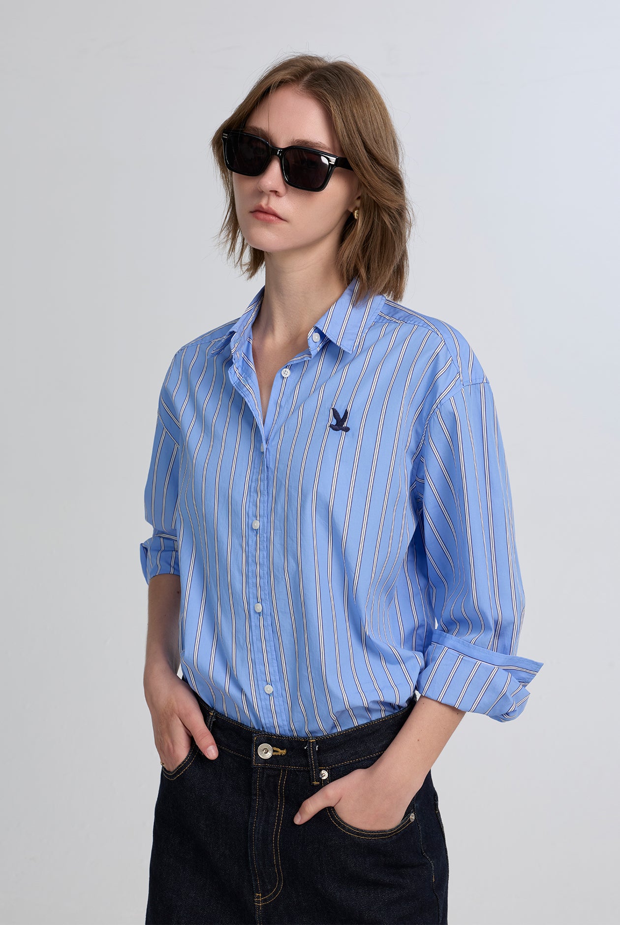 OVERSIZED FIT STRIPED SHIRT