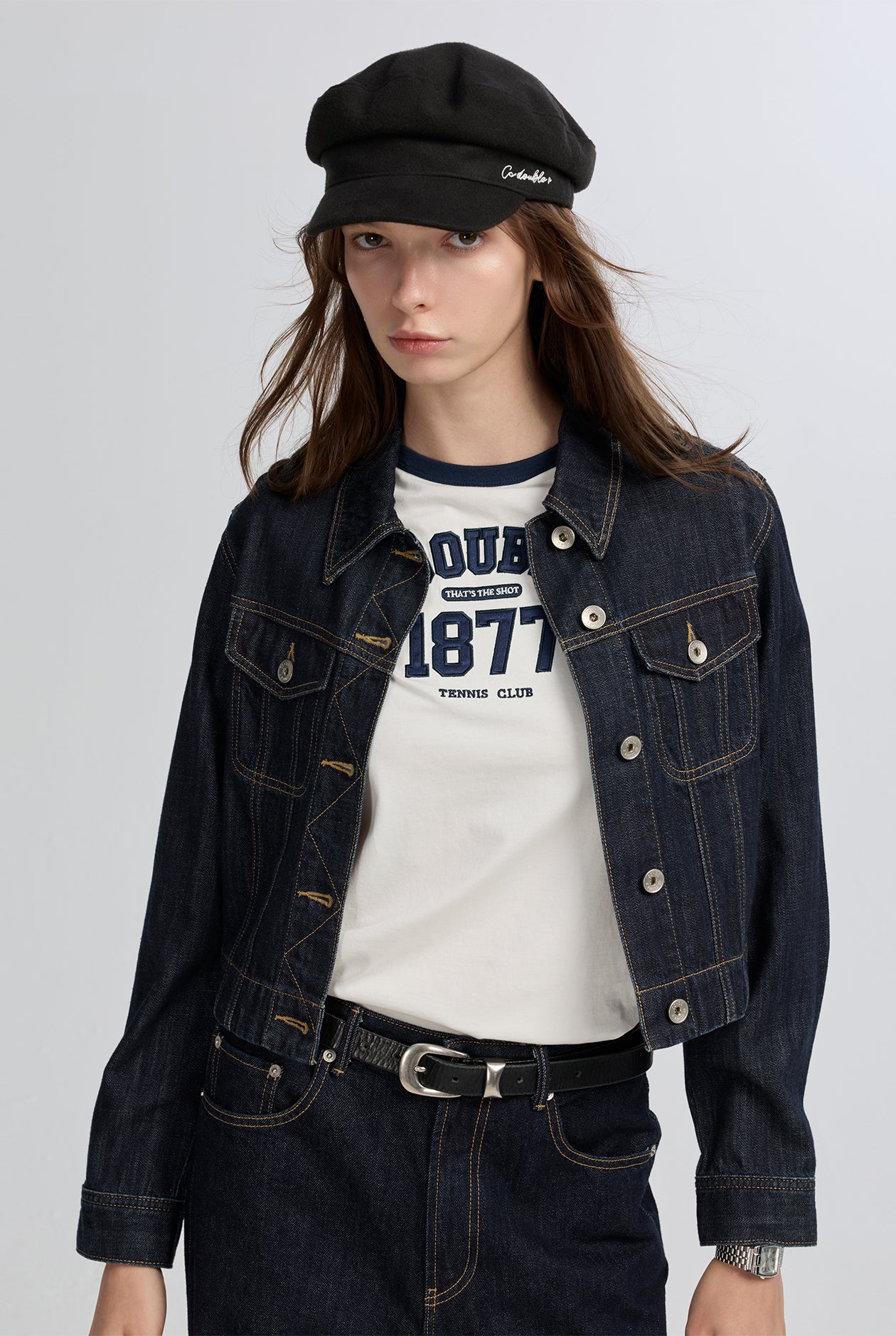 CC DOUBLE O 1877 RINGER TEE