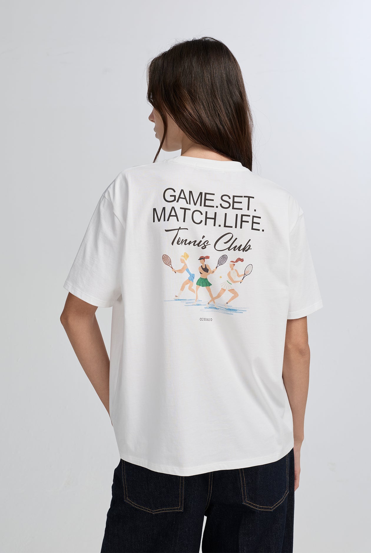 TENNIS CLUB GRAPHIC TEE