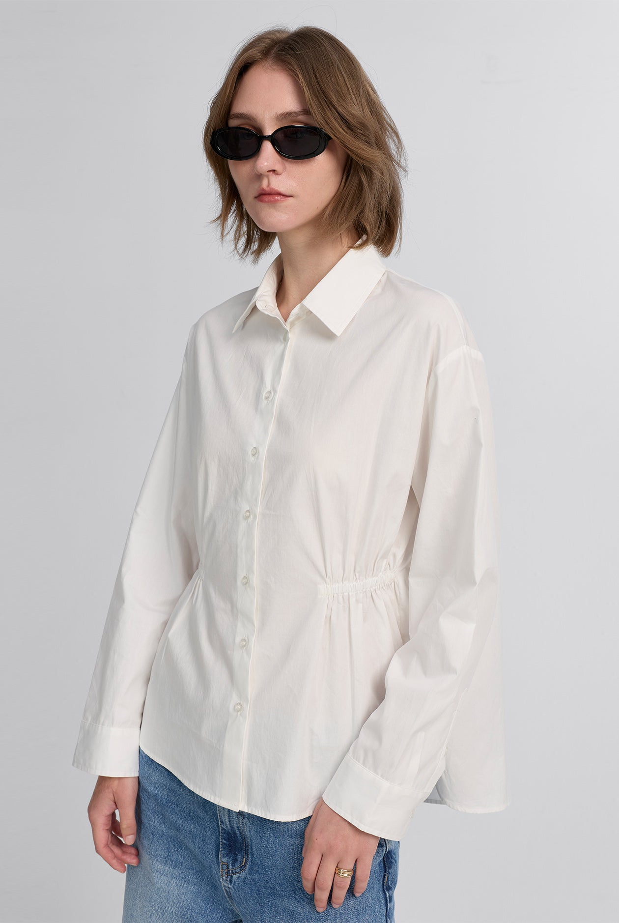 WAIST DETAIL SHIRT