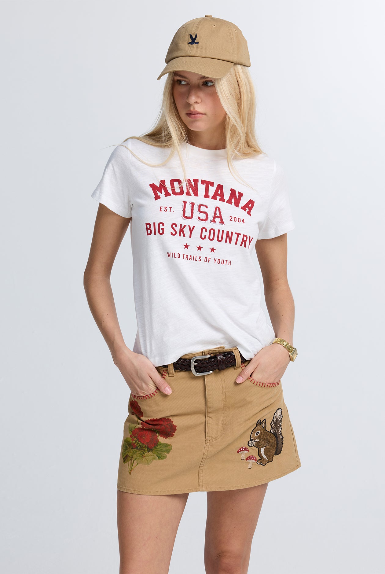 เสื้อยืดMontanaUSA