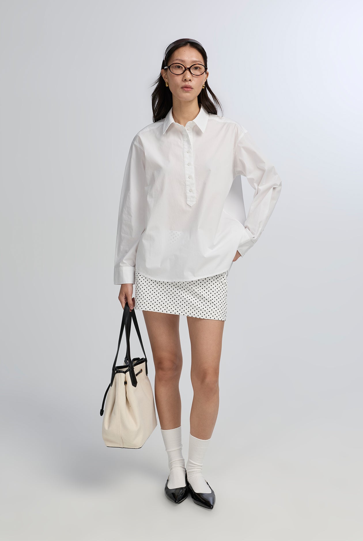 POPOVER OVERSIZED SHIRT