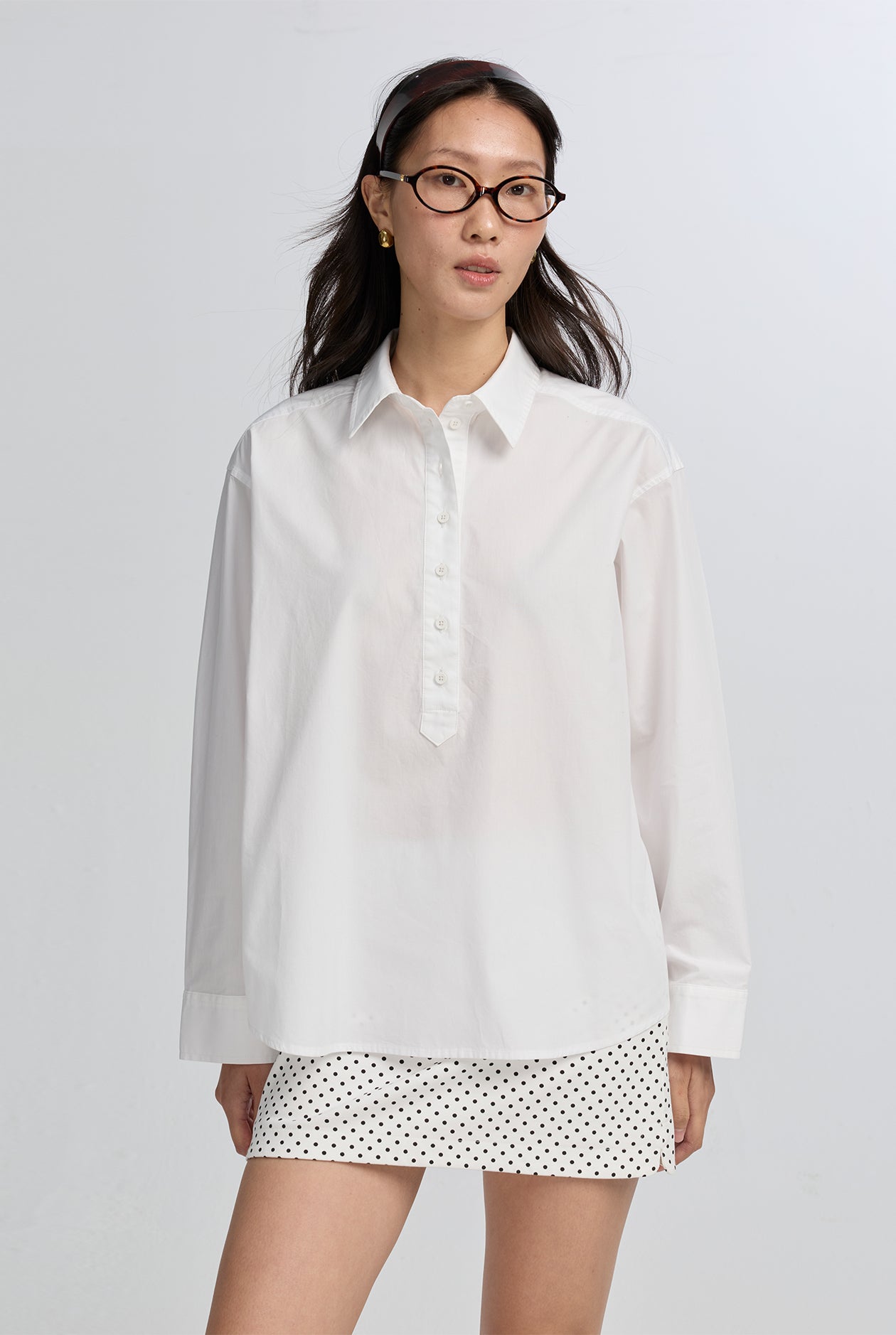 POPOVER OVERSIZED SHIRT