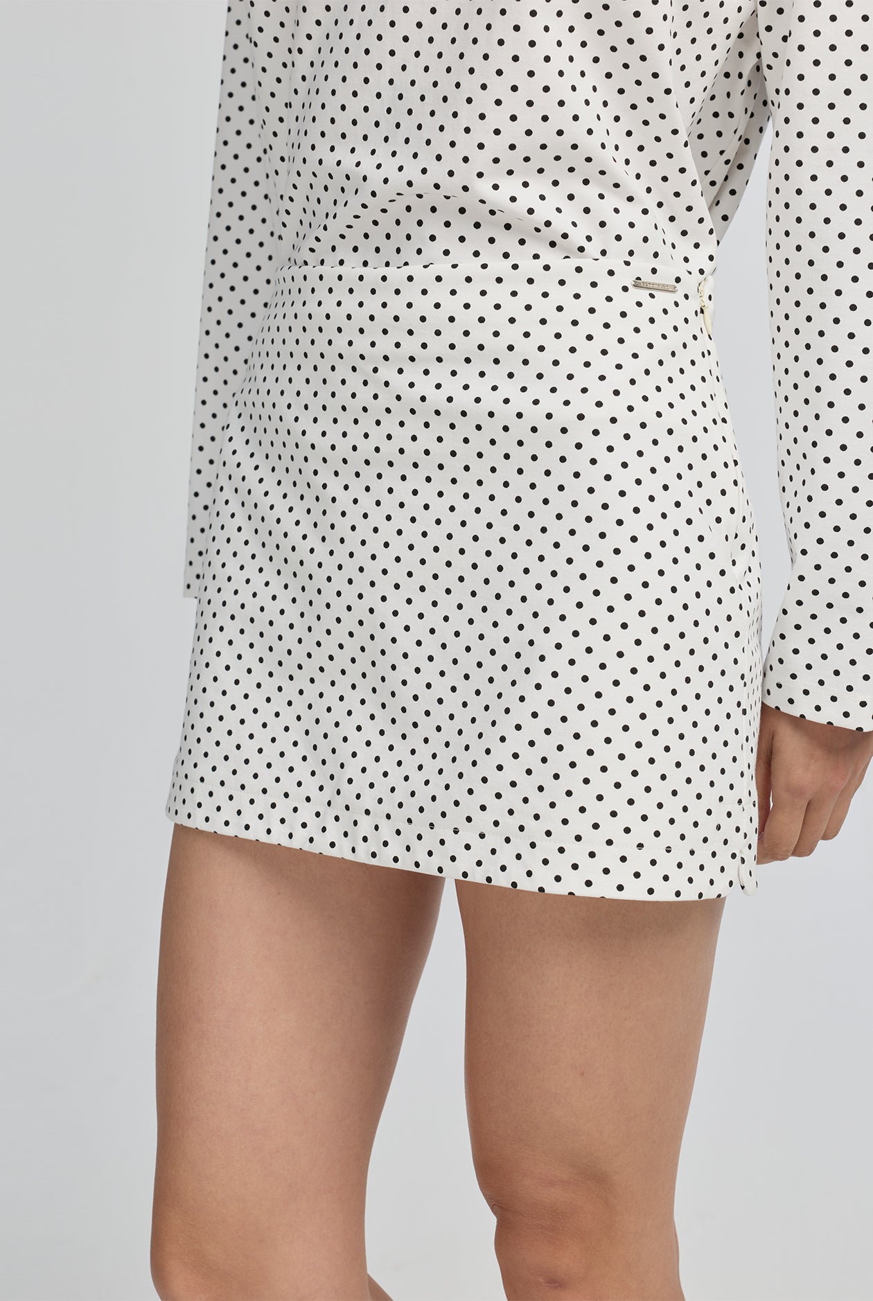 PRINTED MINI SKIRT