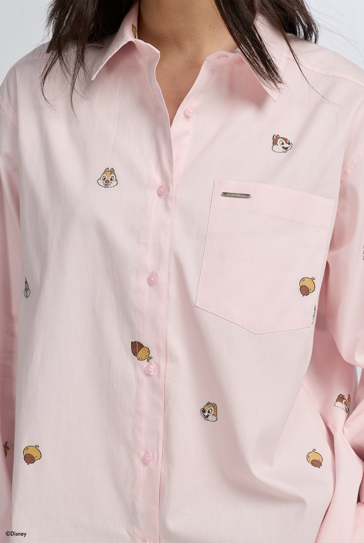 CHIP ‘N DALE JACQUARD OXFORD SHIRT
