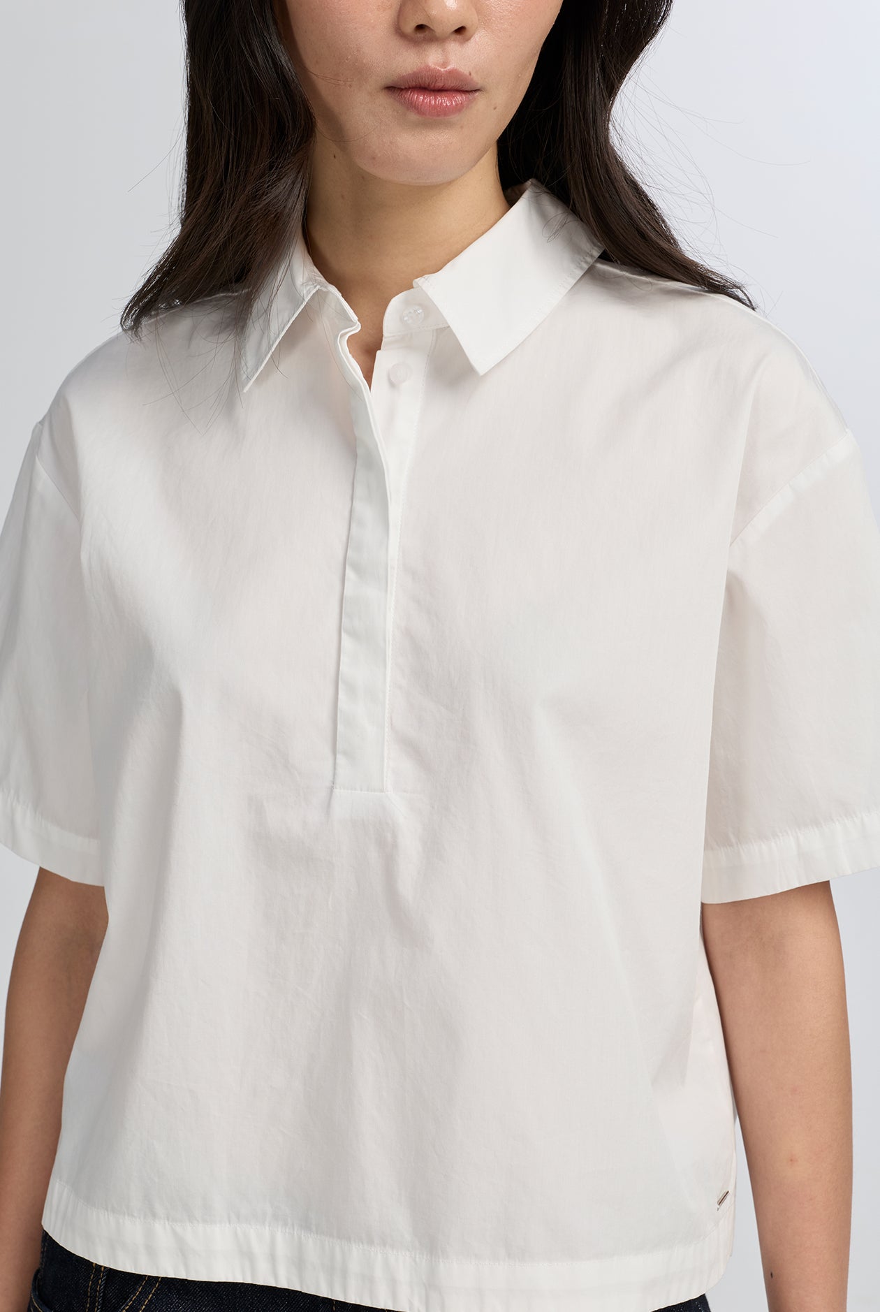 CROPPED ZIP SHIRT – CC Double O Official Store