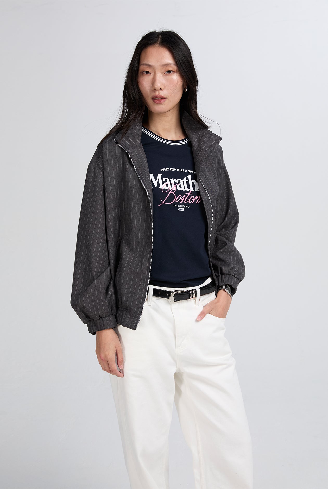 THE BOSTON MARATHON GRAPHIC TEE