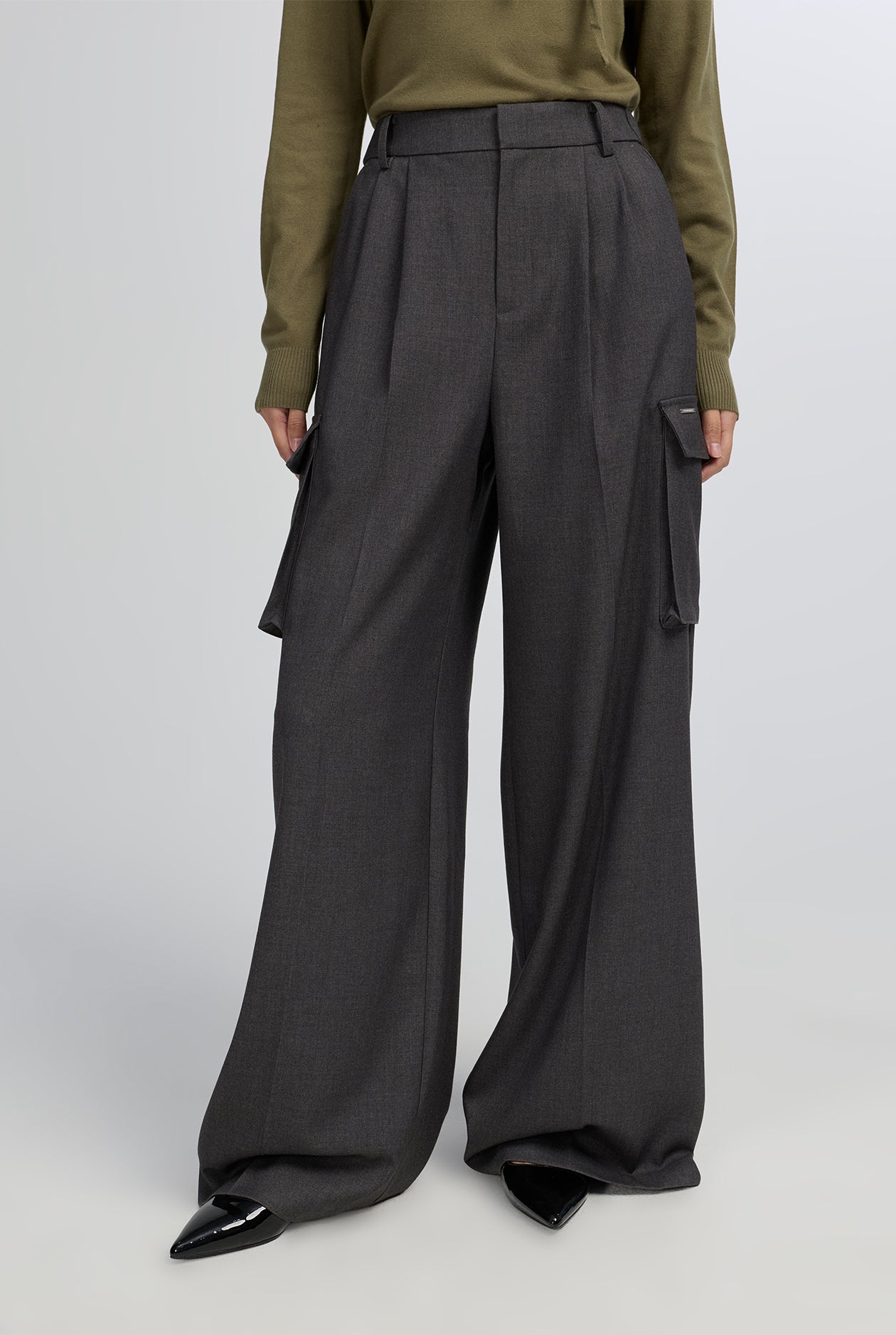 STRAIGHT LEG CARGO PANTS