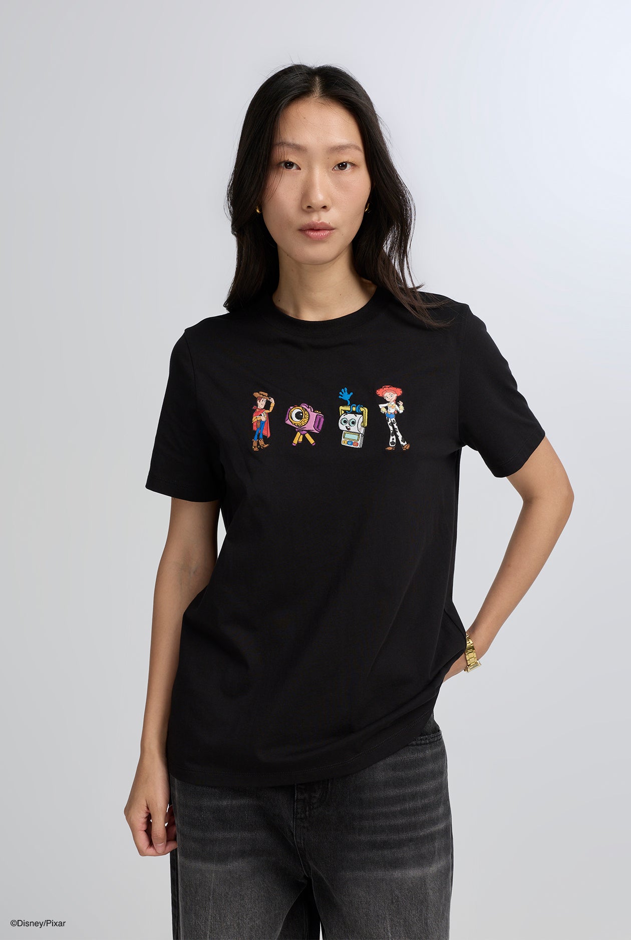 TOY STORY MINI CHARACTER EMBROIDERY TEE