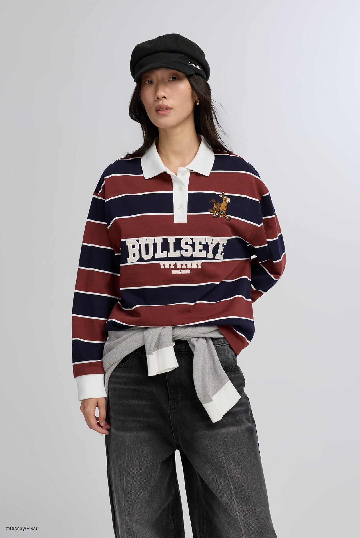TOY STORY BULLSEYE STRIPED RUGBY POLO