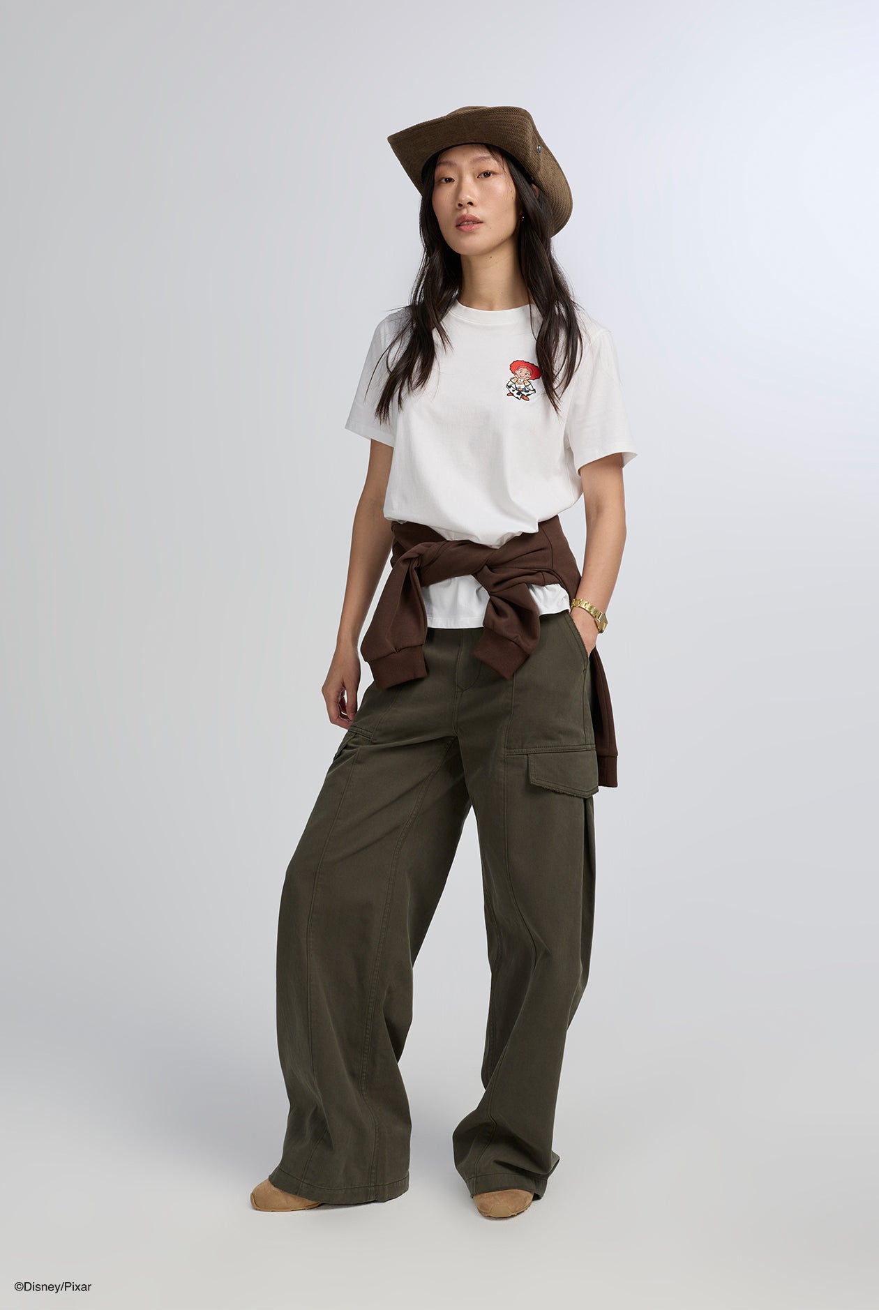 WIDE-LEG CARGO PANTS
