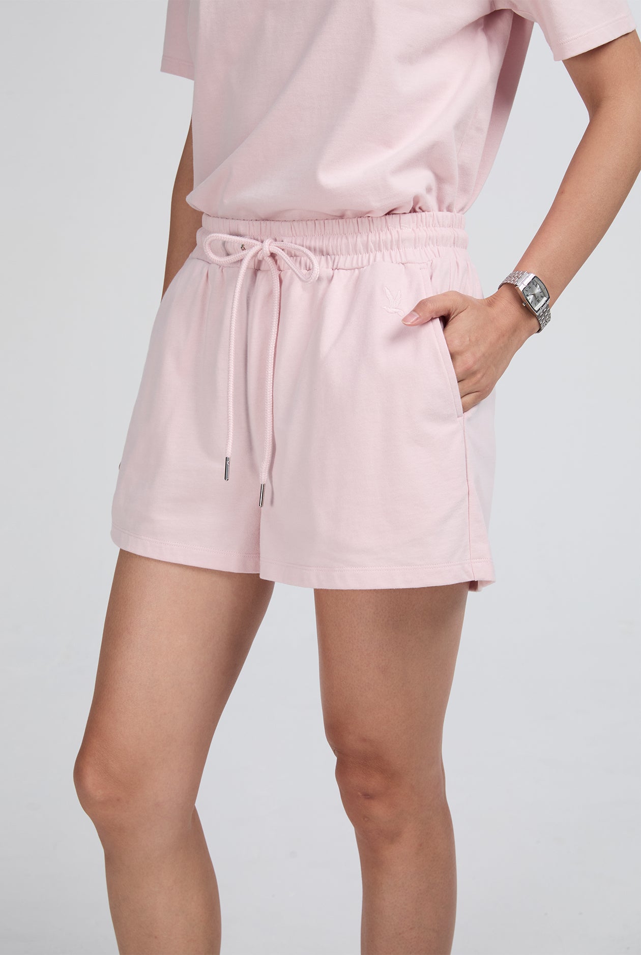 LOGO EMBROIDERY SHORTS