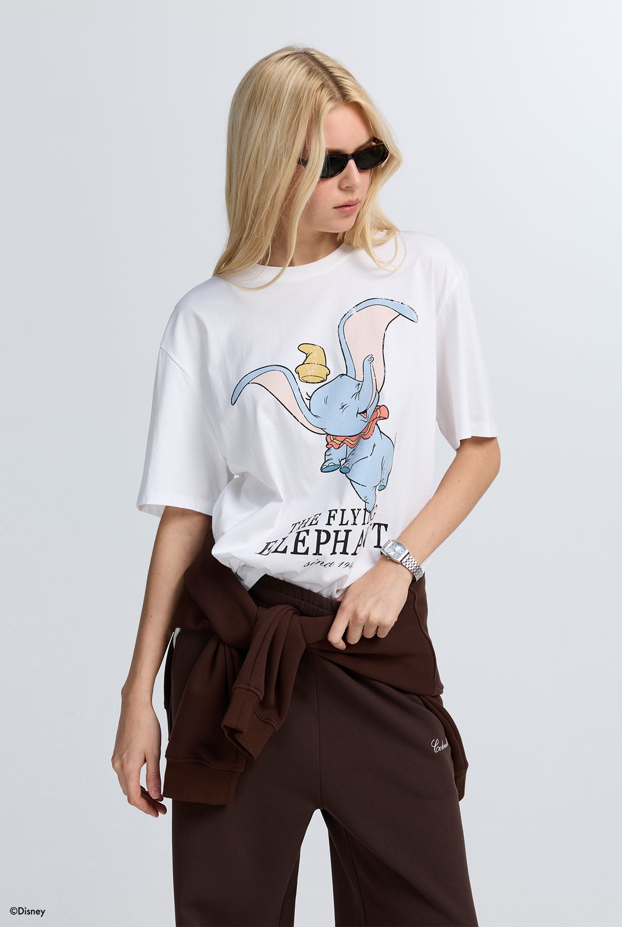 DUMBO VINTAGE SCREEN OVERSIZED TEE