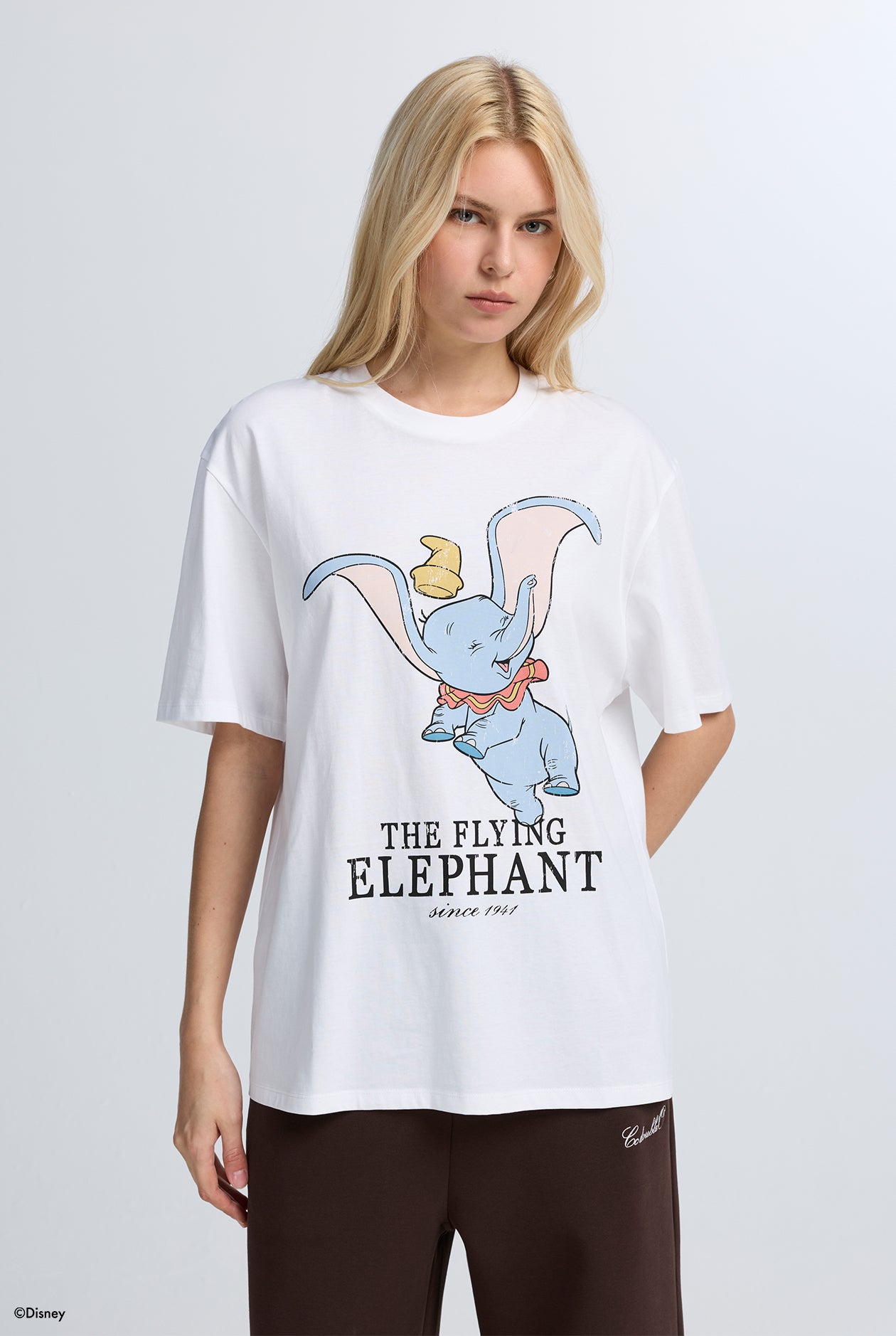 DUMBO VINTAGE SCREEN OVERSIZED TEE