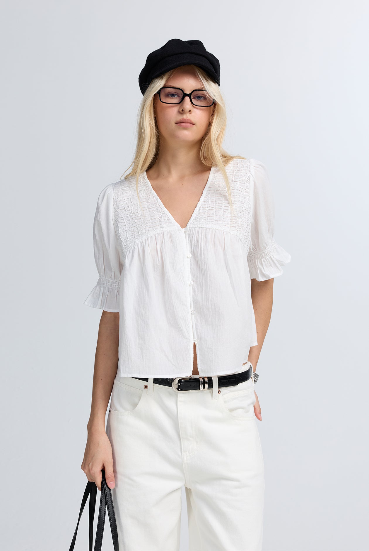 SMOCK BLOUSE