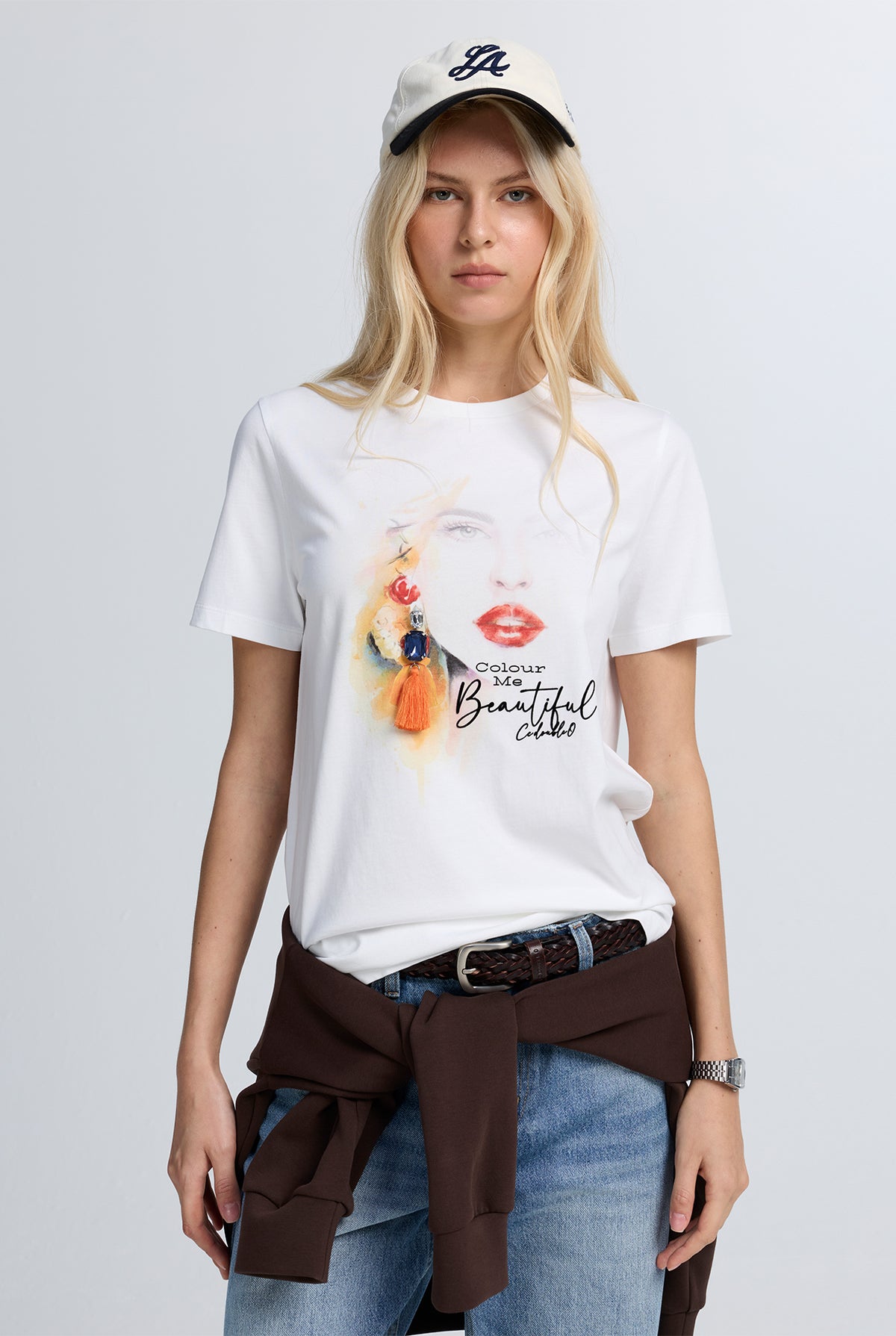 COLOR ME GRAPHIC TEE