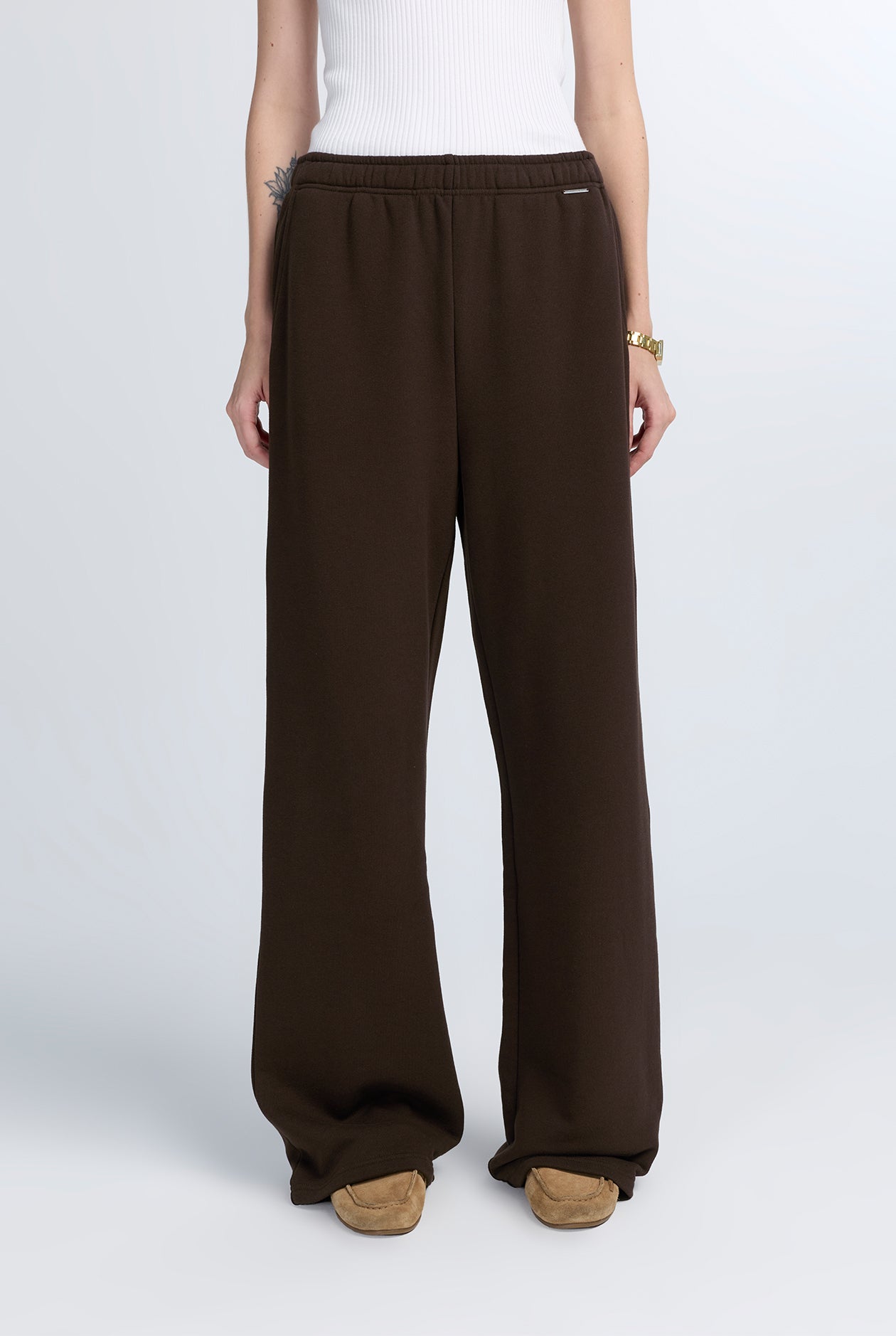 FADED FLARE TROUSERS