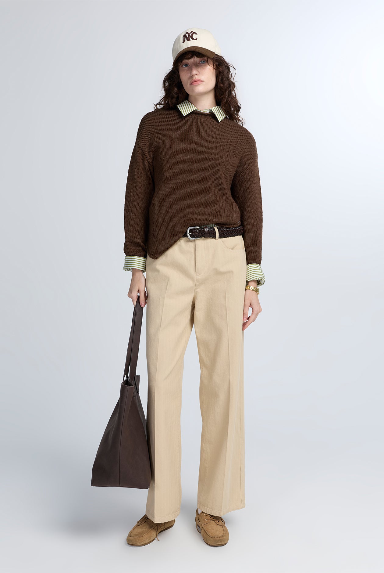 ASYMMETRIC KNITTED JUMPER