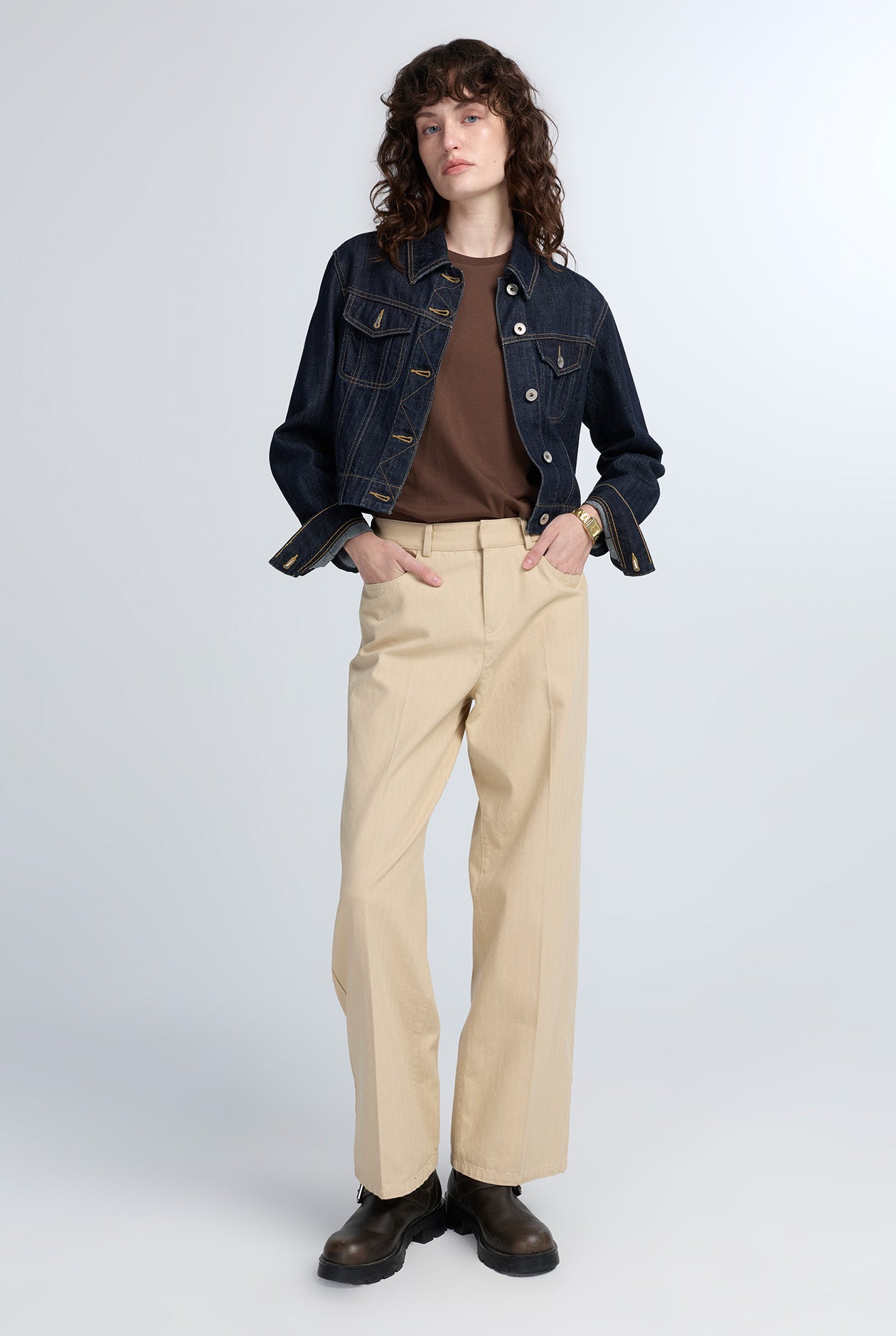 HERRINGBONE PANTS