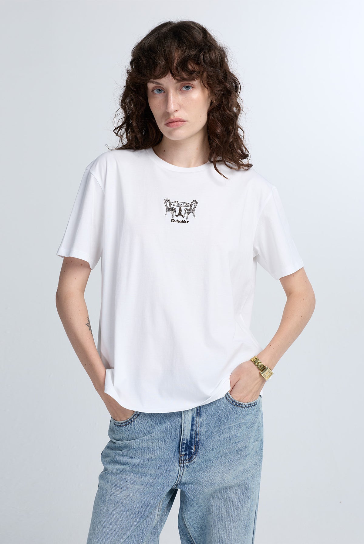 UNISEX CAFÉ GRAPHIC T-SHIRT