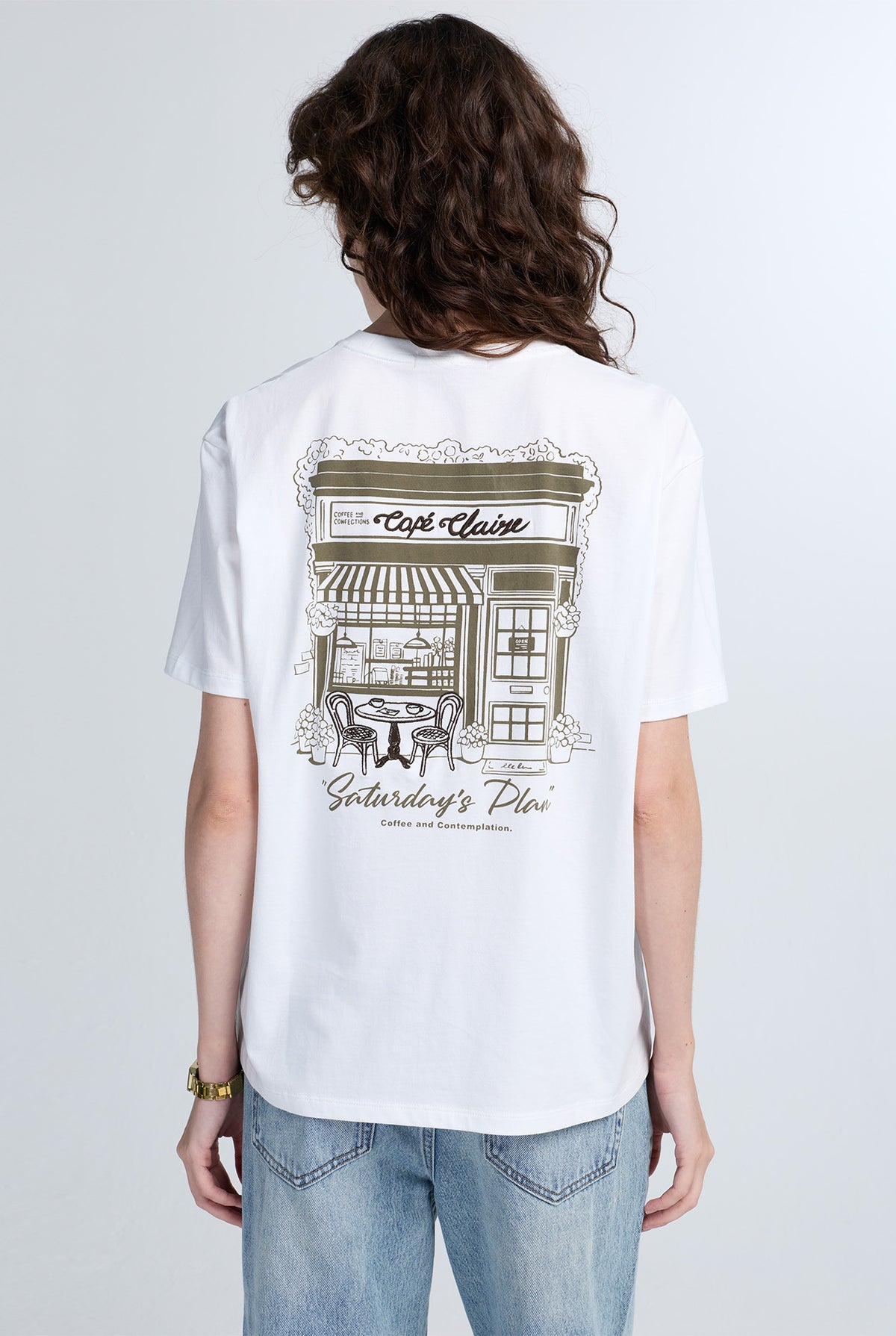 UNISEX CAFÉ GRAPHIC T-SHIRT