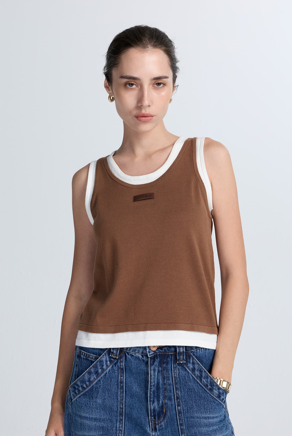 RIBBED TANK TOP