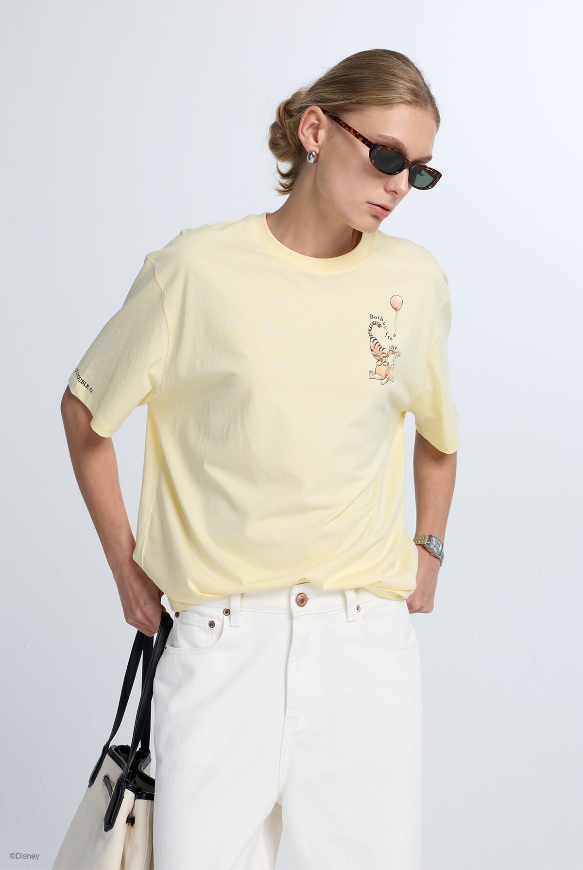 เสื้อยืดโอเวอร์ไซส์ Stop and Smell the Flowers
