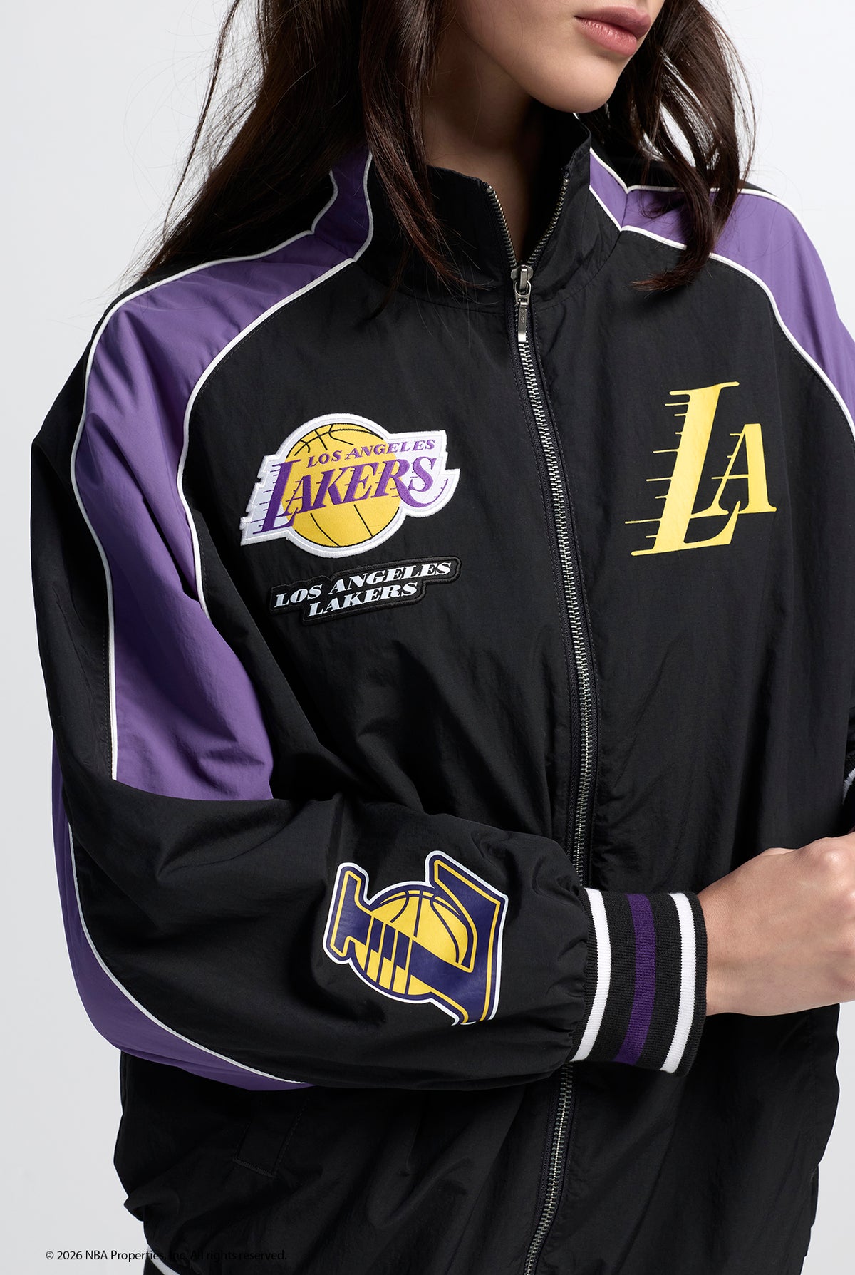 NBA LOS ANGELES LAKERS RETRO TRACK JACKET