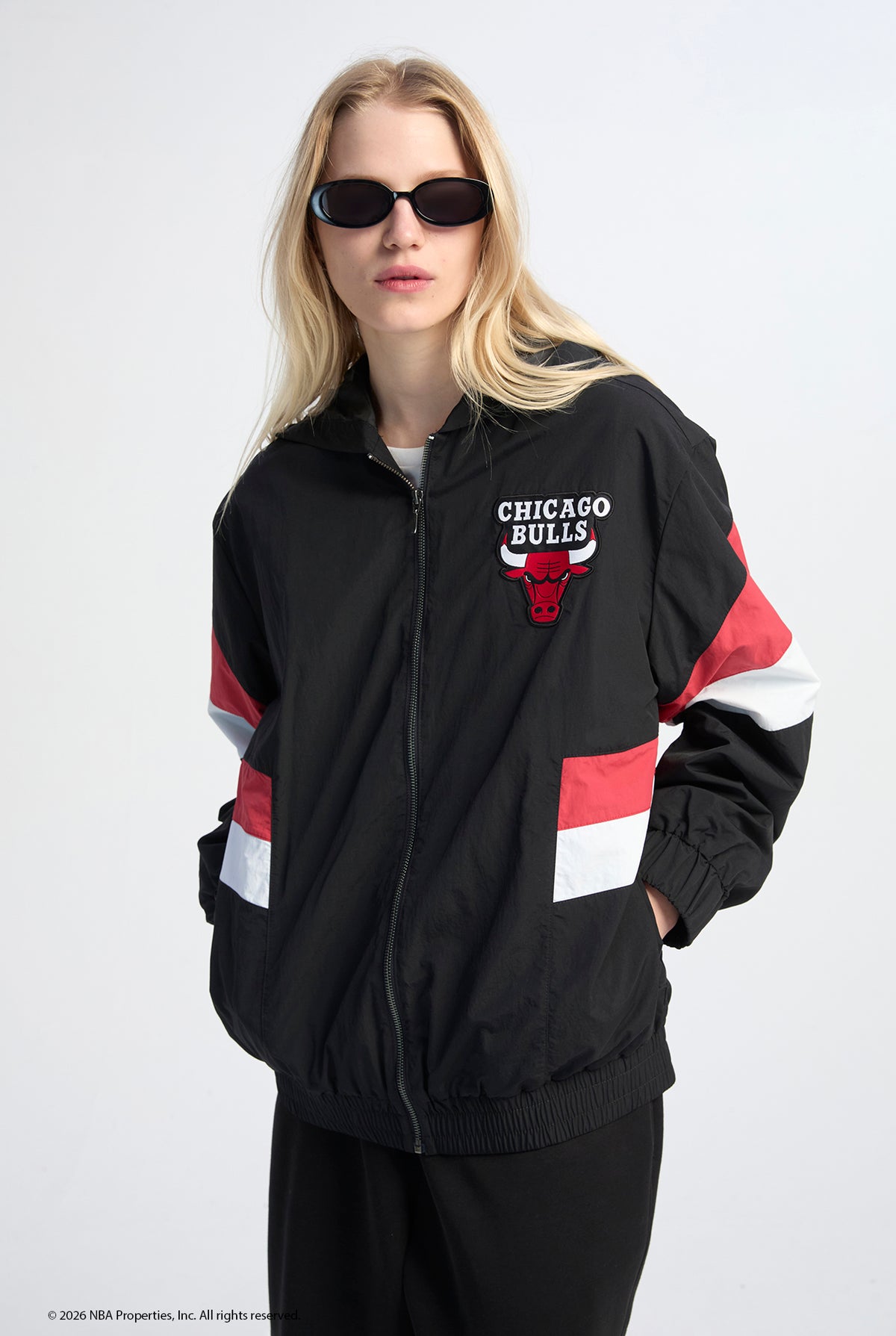 NBA CHICAGO BULLS HOODED JACKET